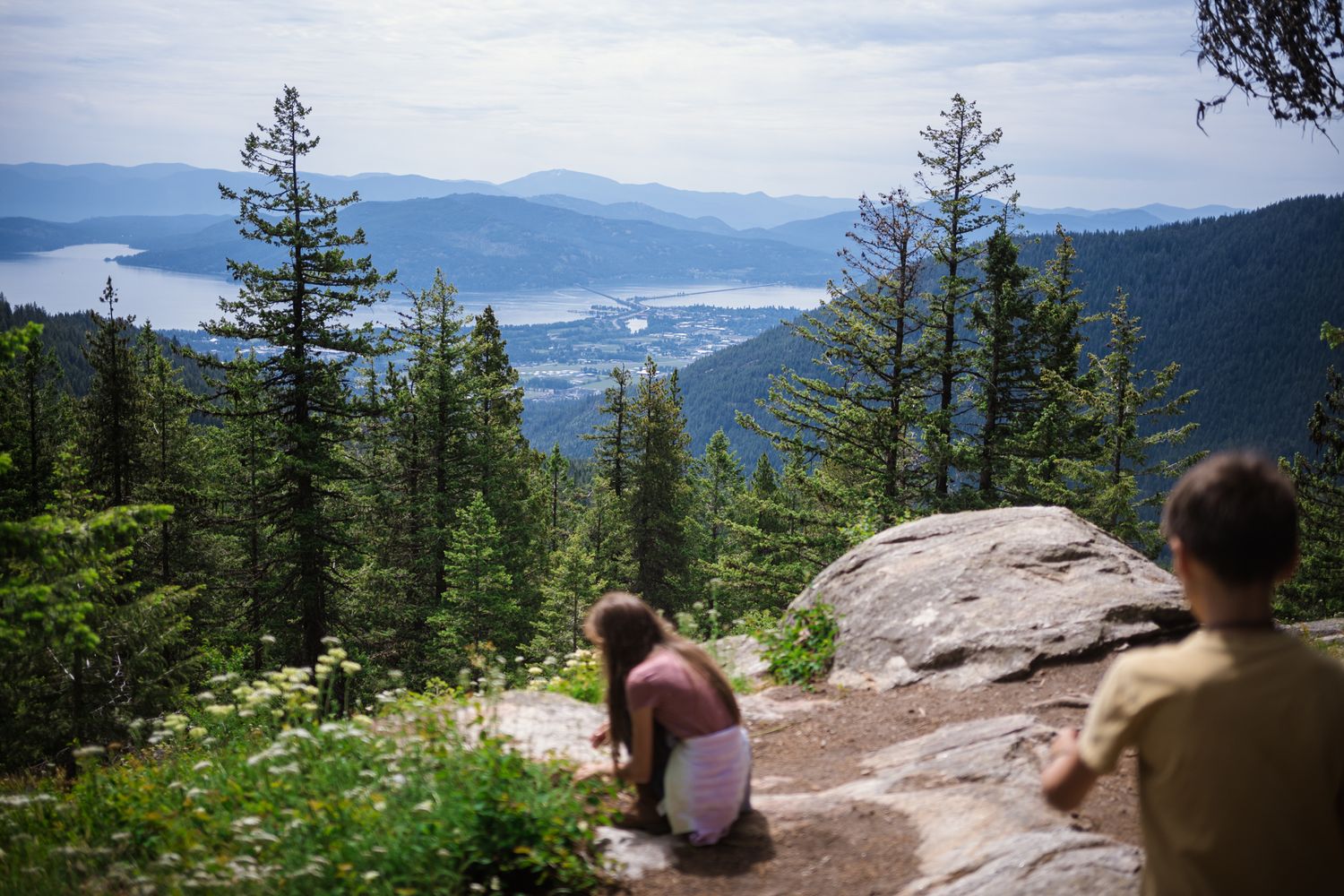 schweitzer mountain sandpoint ID view