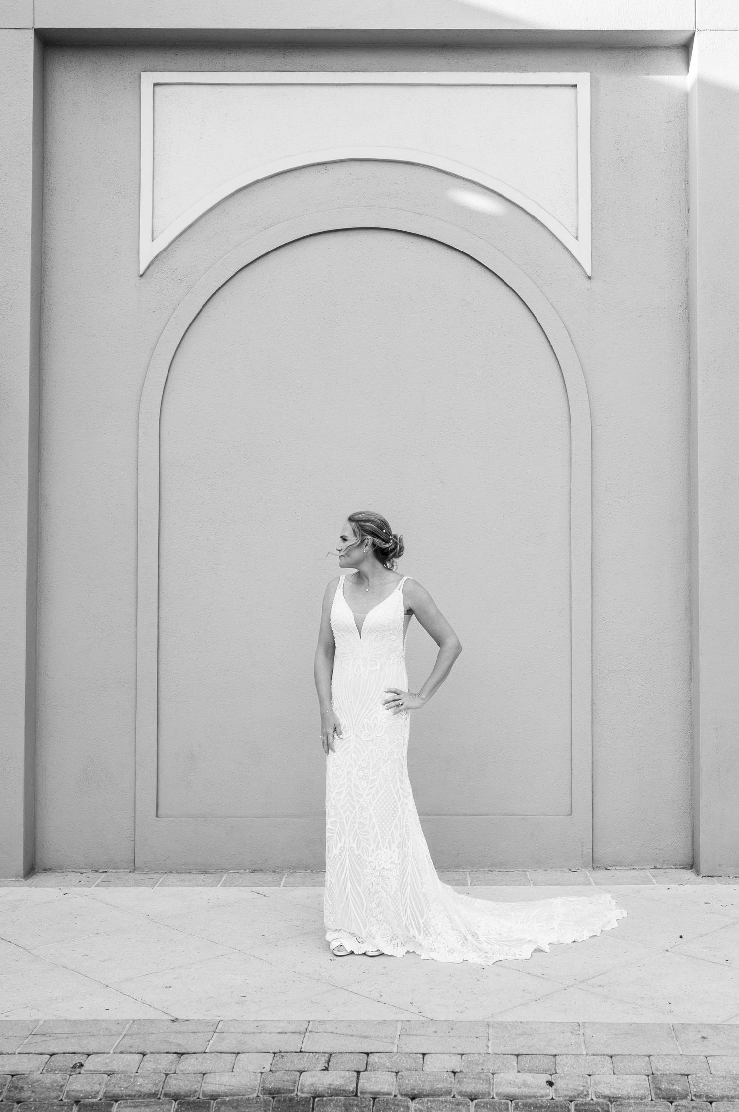 Sarasota Bride portrait at the Ritz