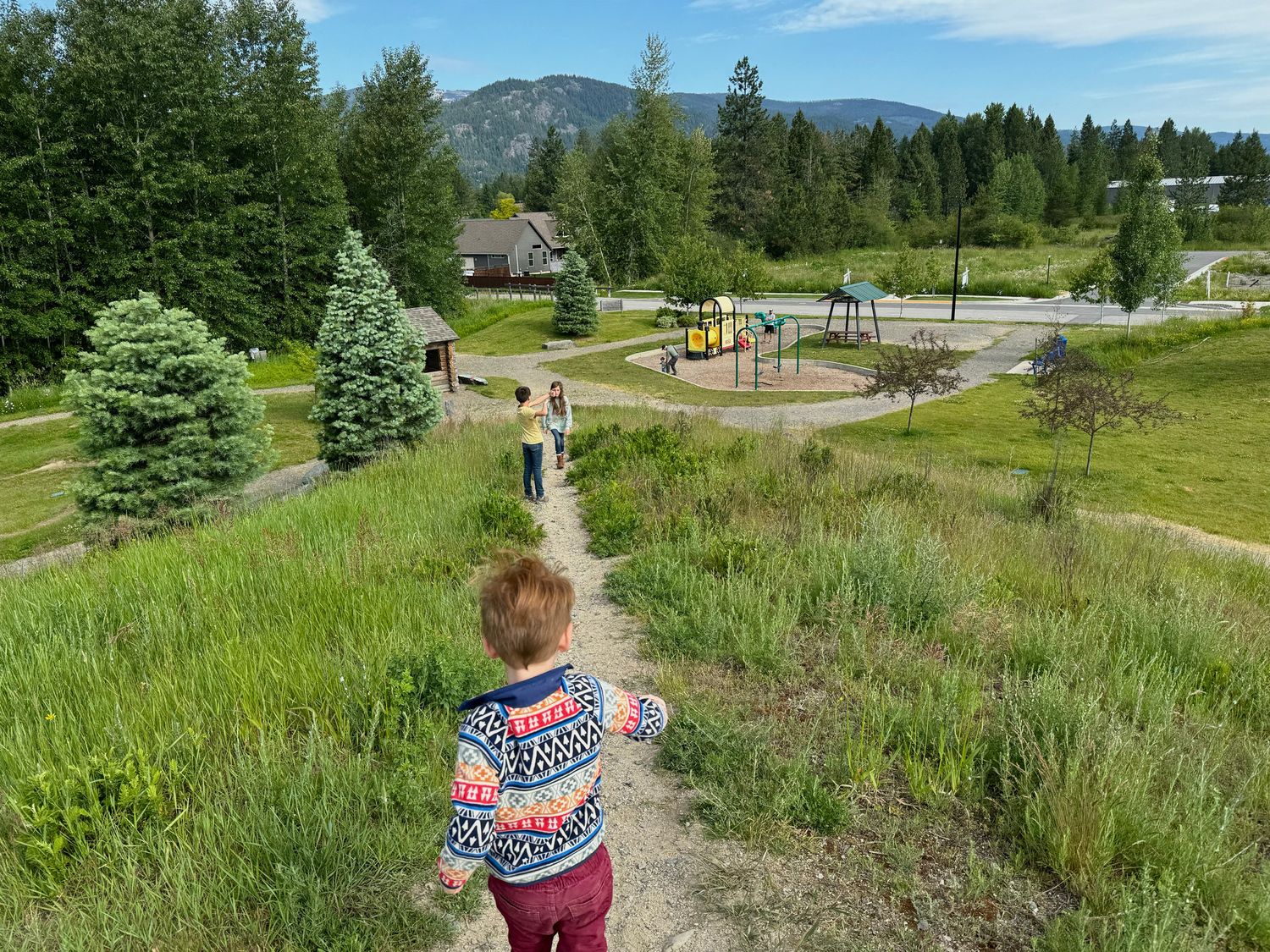 Ponderay park outside of sandpoint Idaho
