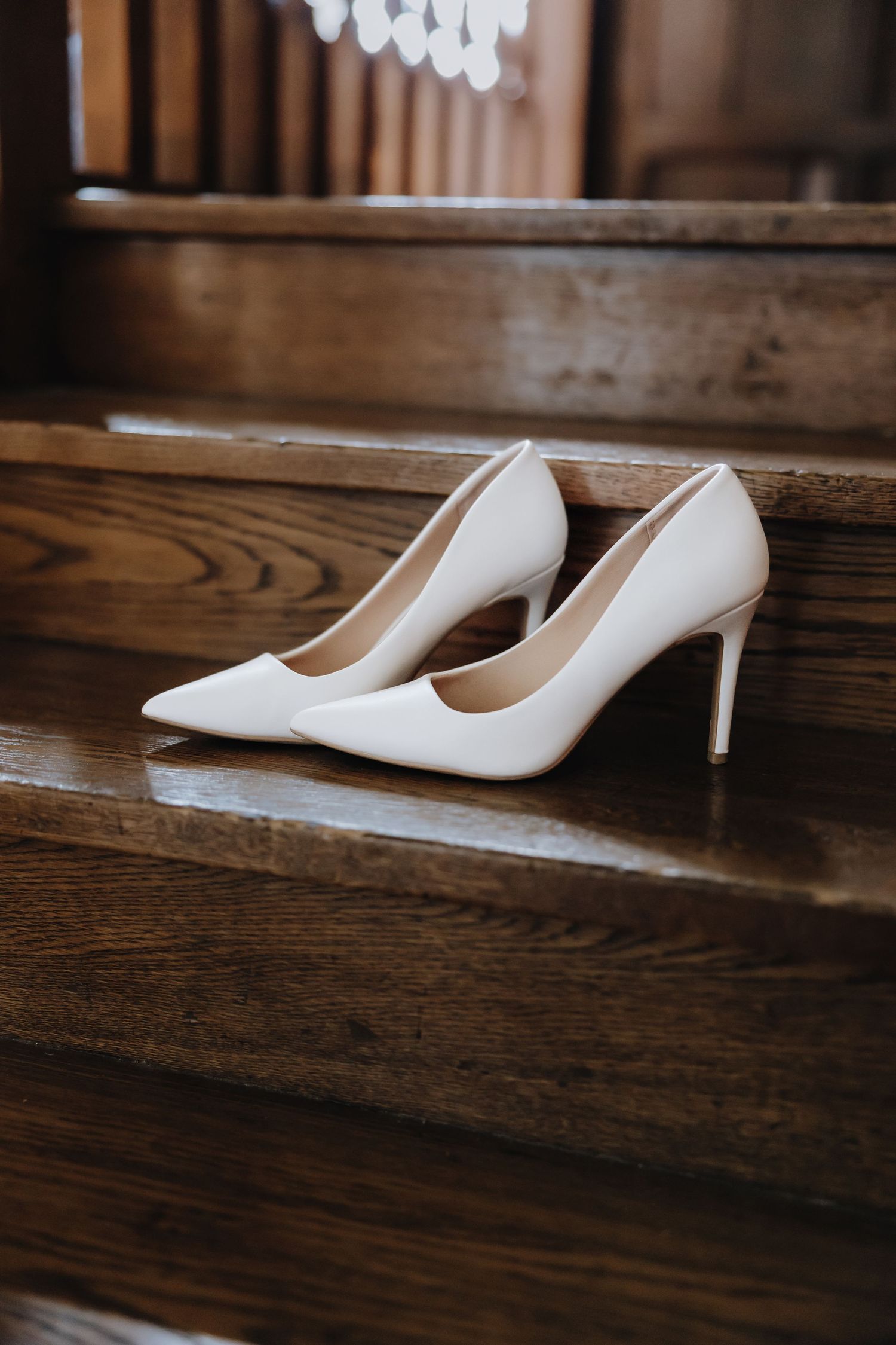 wedding shoes, Fanham Hall, Ware, bridal