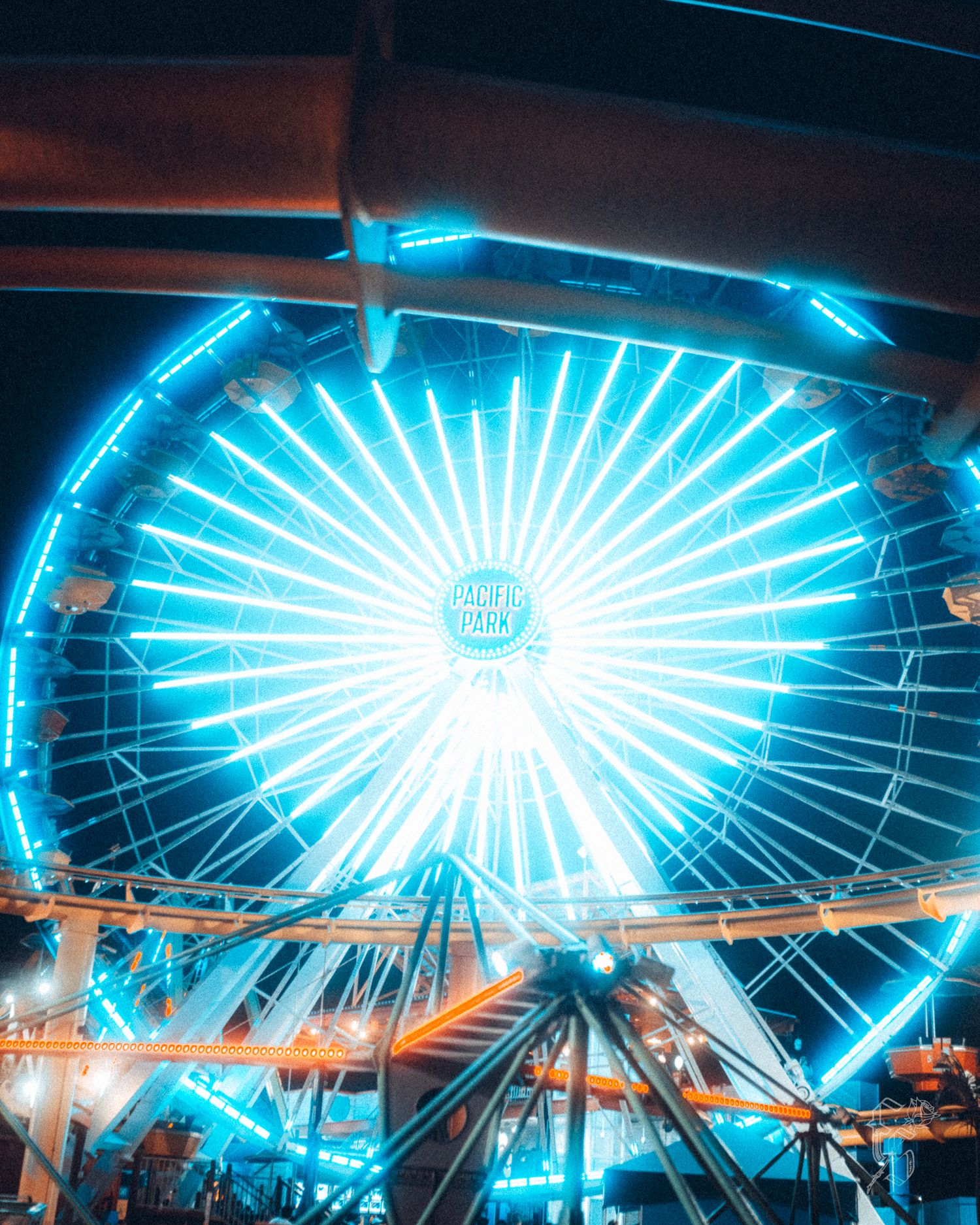 Ferris Wheel at Pirates Park by Paul Raymond