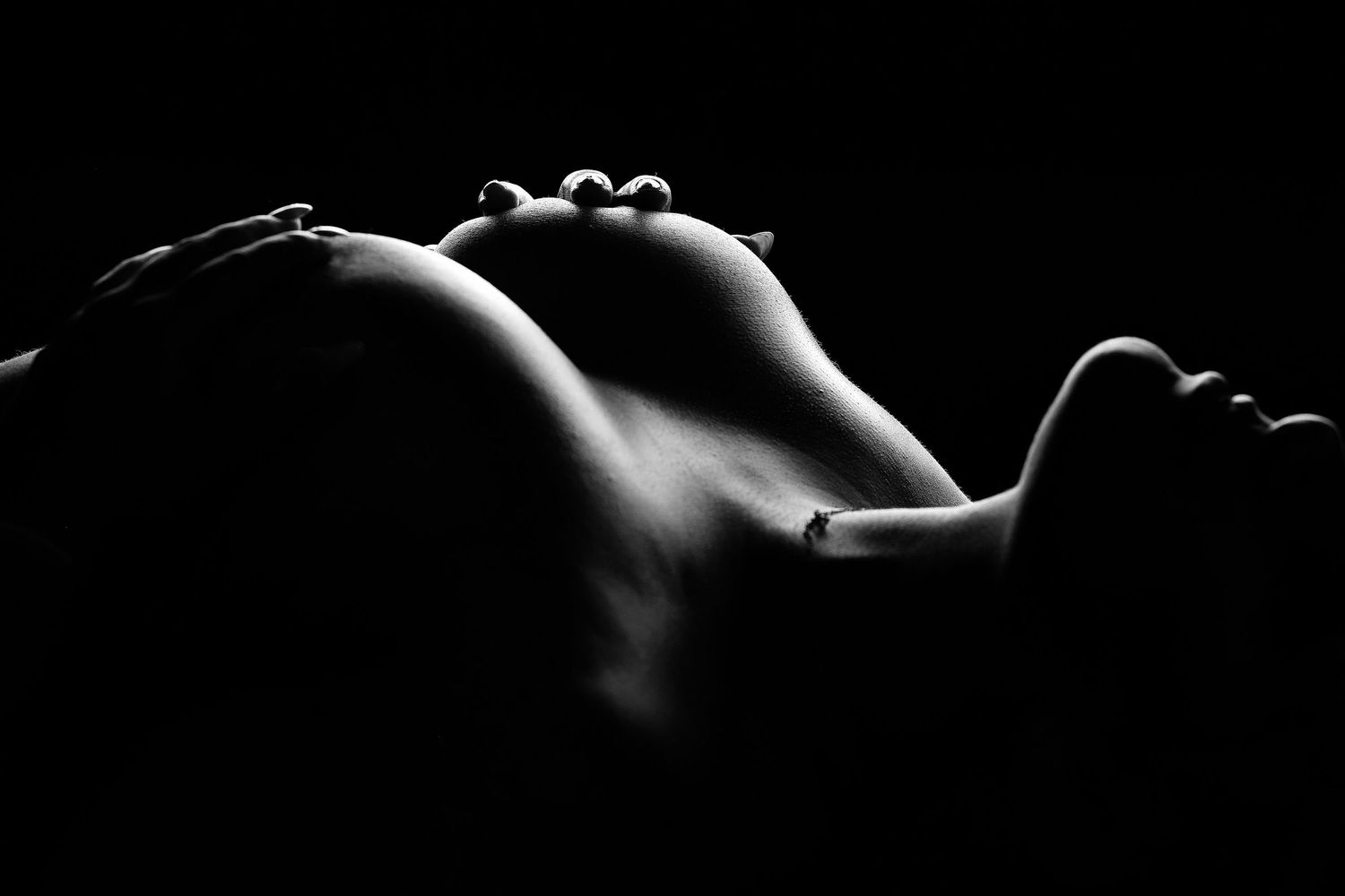 Sophisticated luxury boudoir portrait highlighting confidence and artistic self-expression in Matthews, NC.
