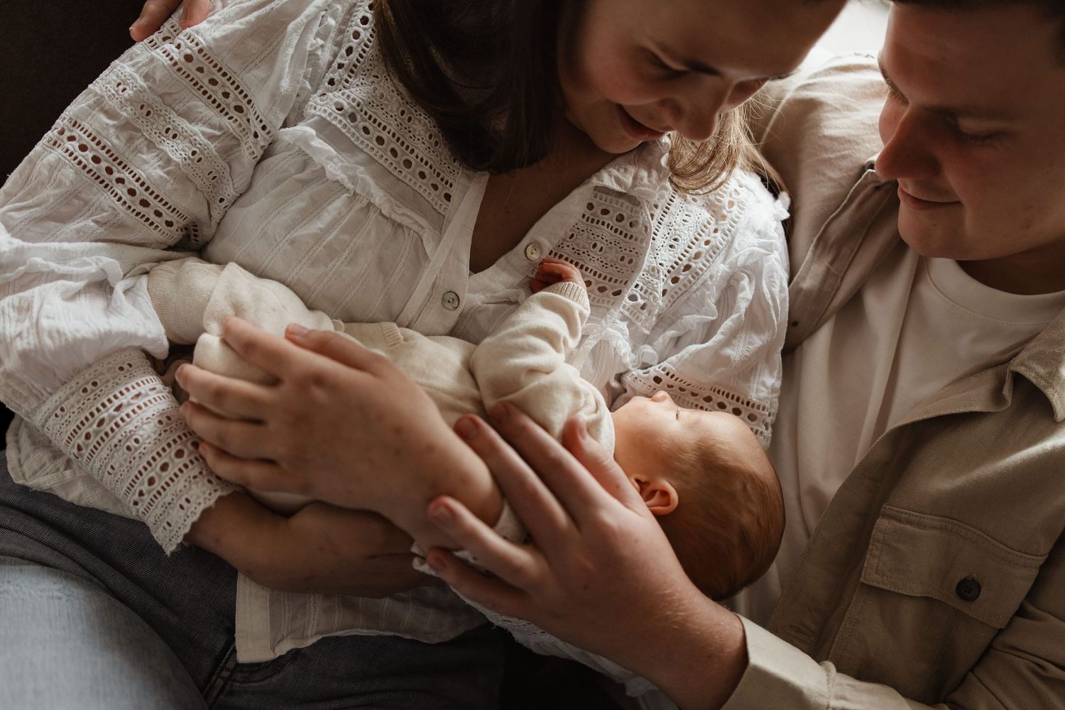 Newborn baby bij fotoshoot in Harderwijk door Nansee Photography