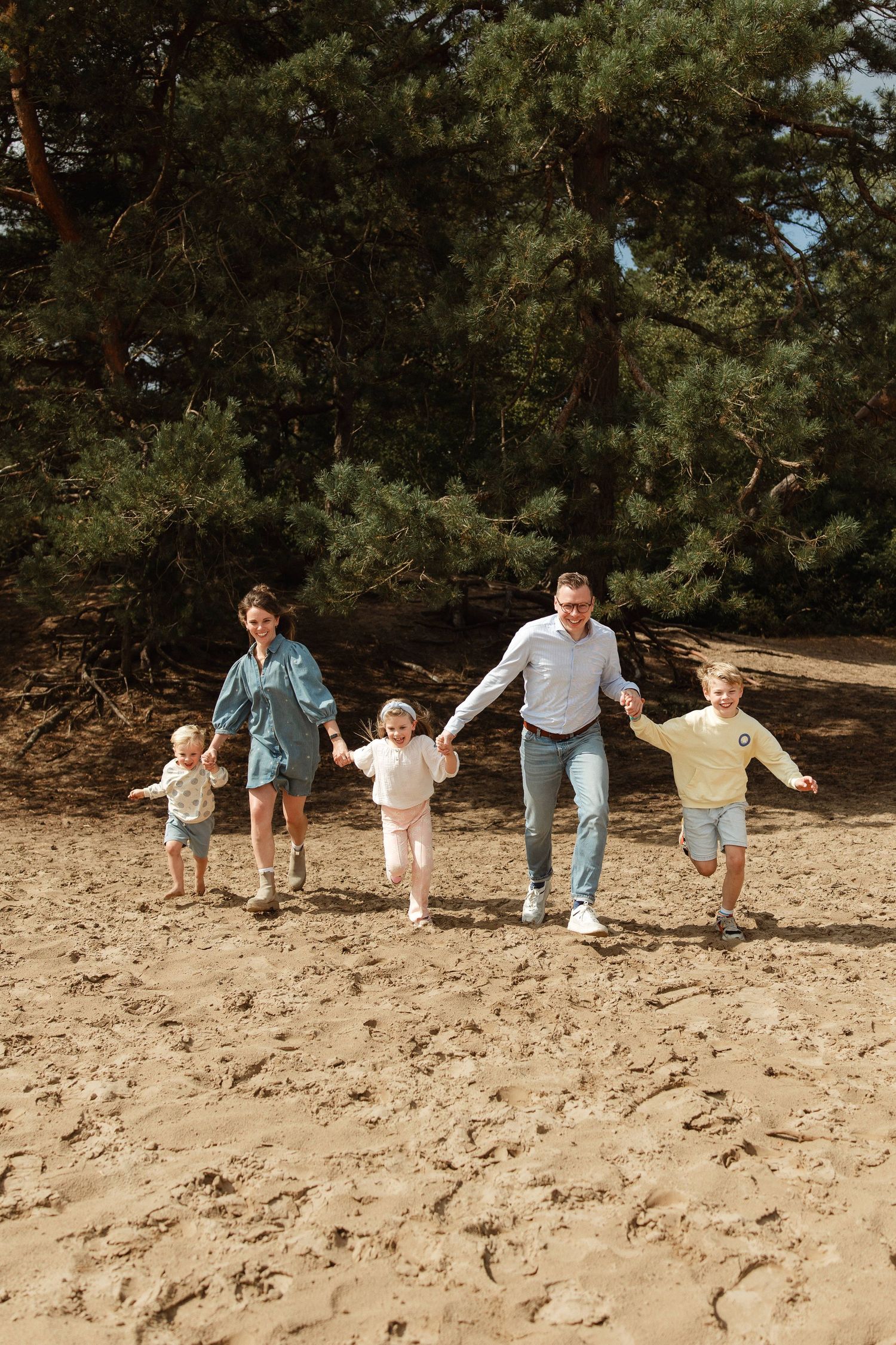 Fotoshoot bij het Beekhuizerzand in Harderwijk.