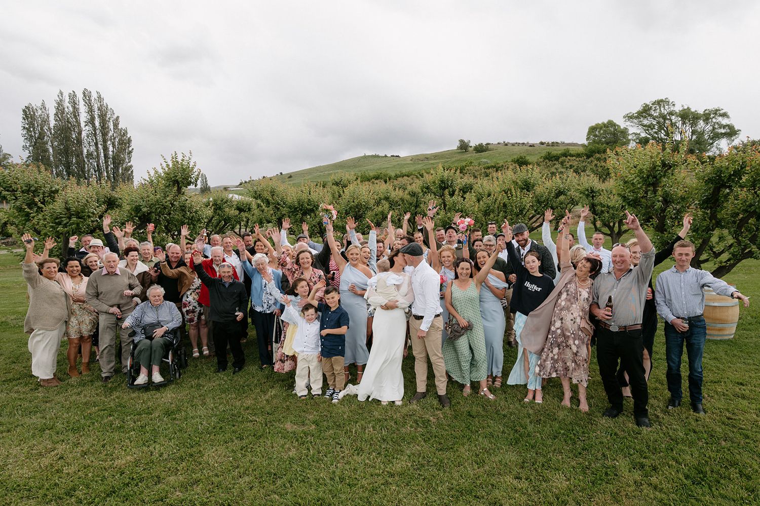 Group Photo wedding cromwell