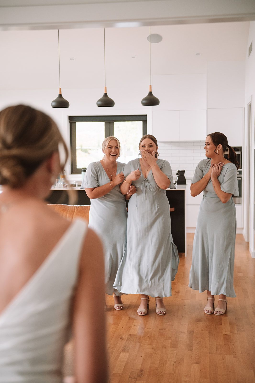 First Look Bridesmaids