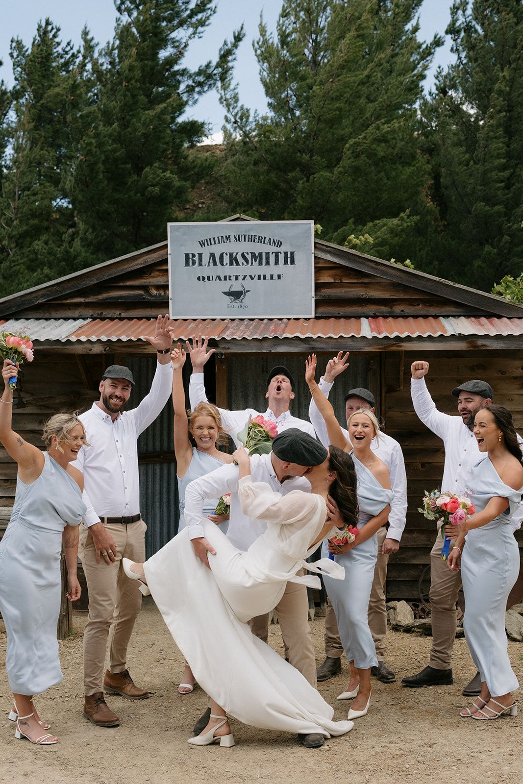 Group Photo wedding cromwell