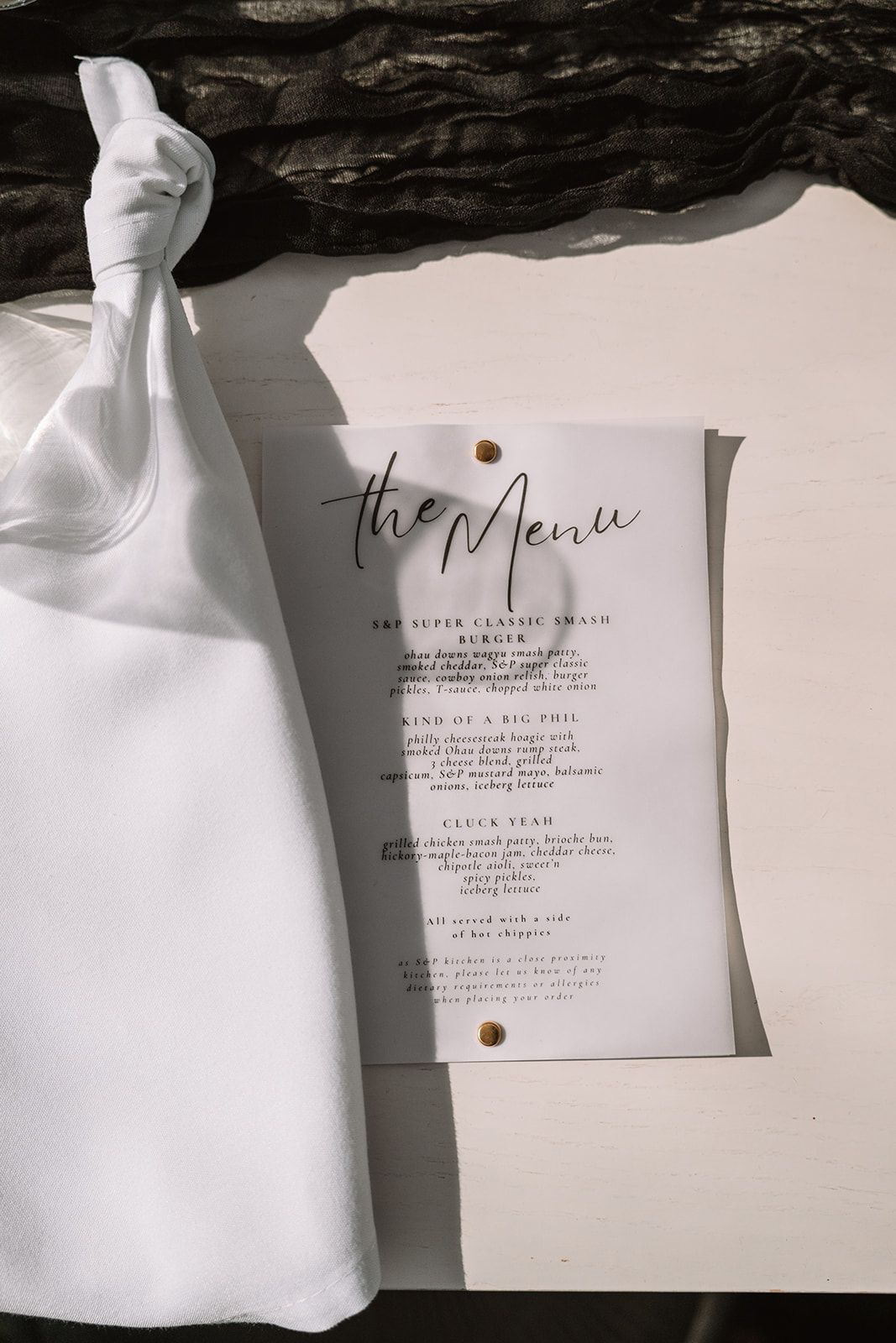 Detail shot wedding