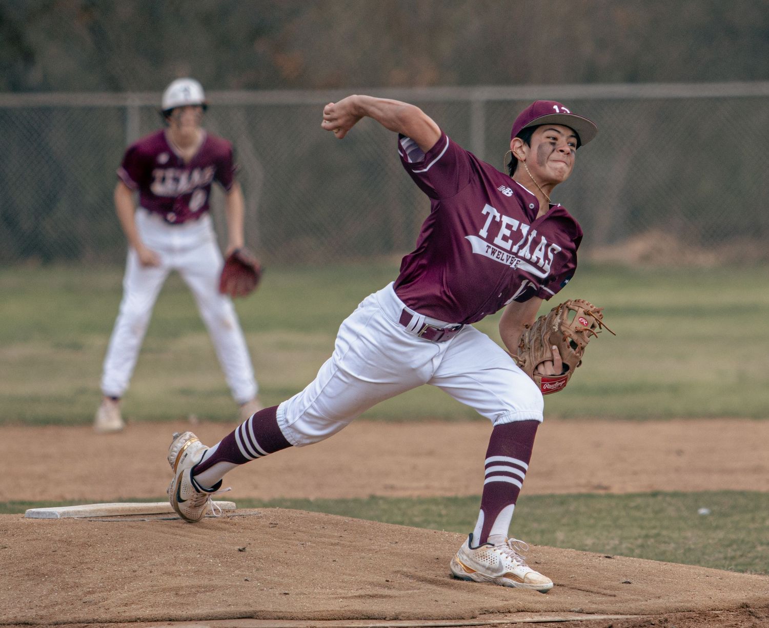 Baseball players making diving catches and defensive plays on the field.