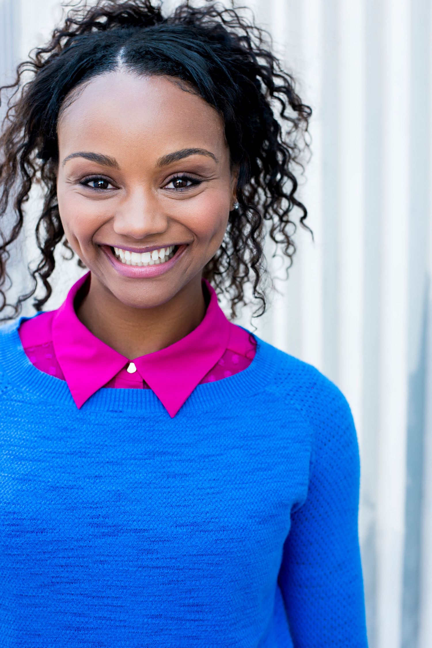 Female actor commercial headshot by Los Angeles headshot photographer.
