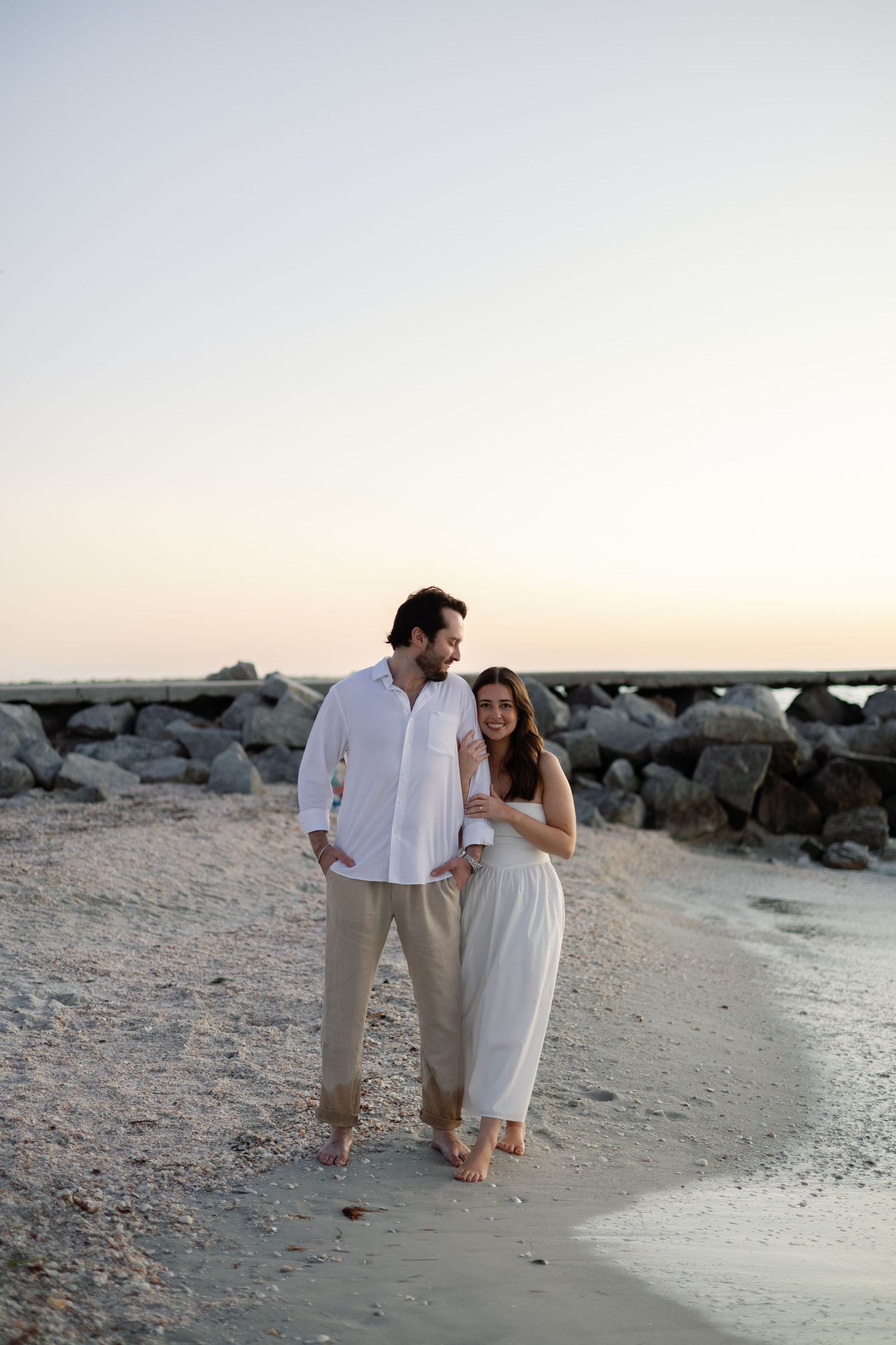 St. Pete Beach Engagement Photoshoot
