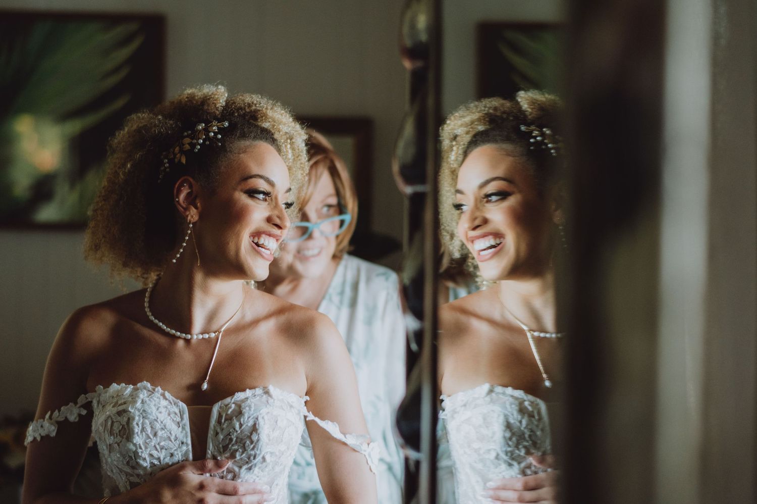Candid wedding photography showing genuine emotion and joy.