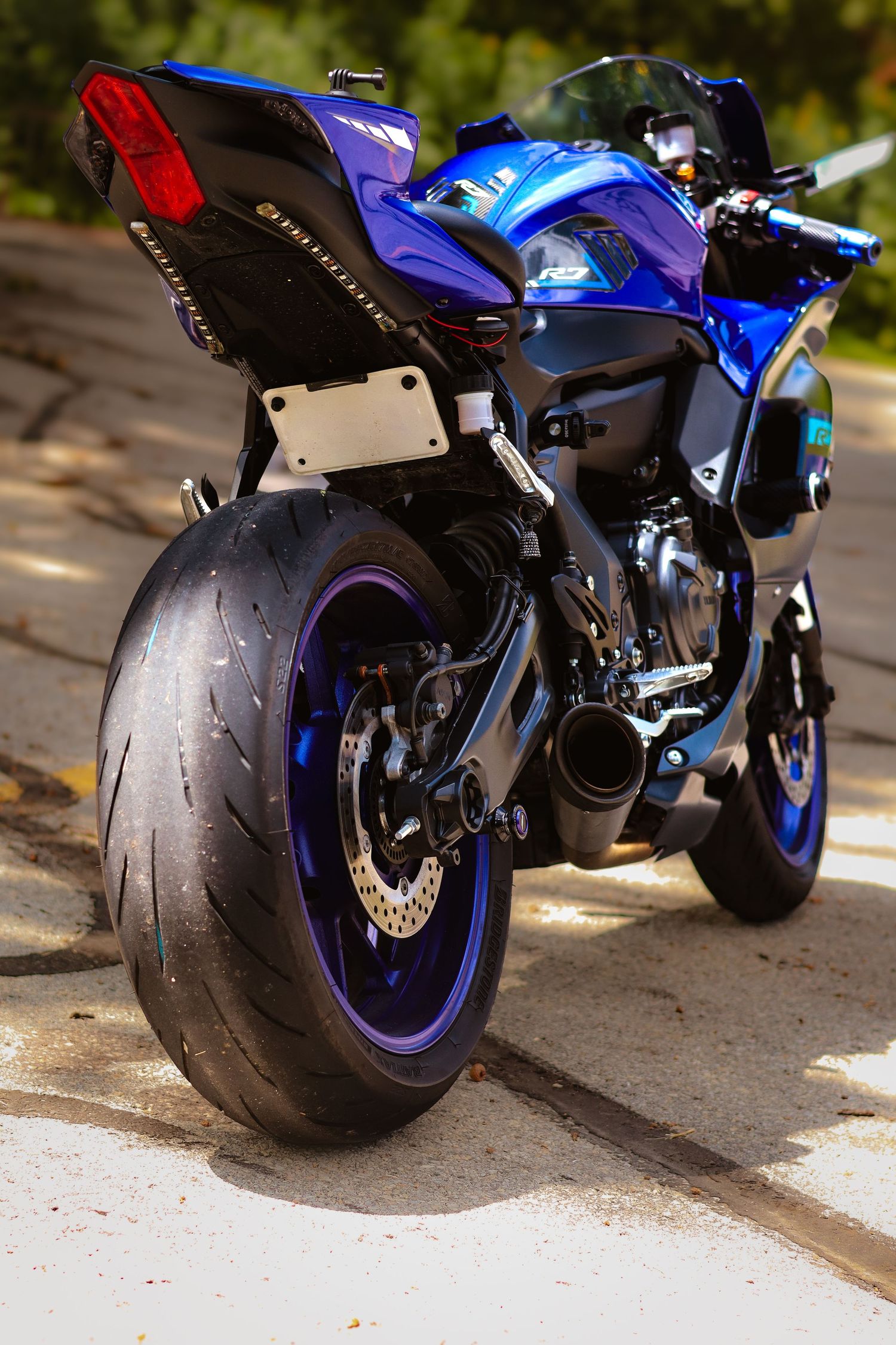 Motorcycle automotive photography