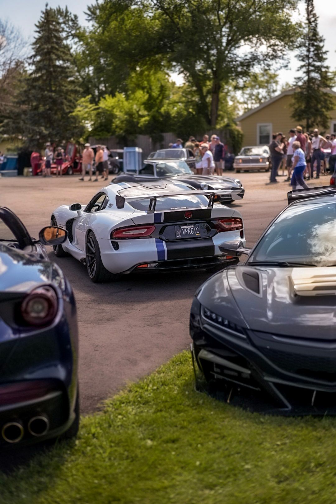 Automotive photography at a car event