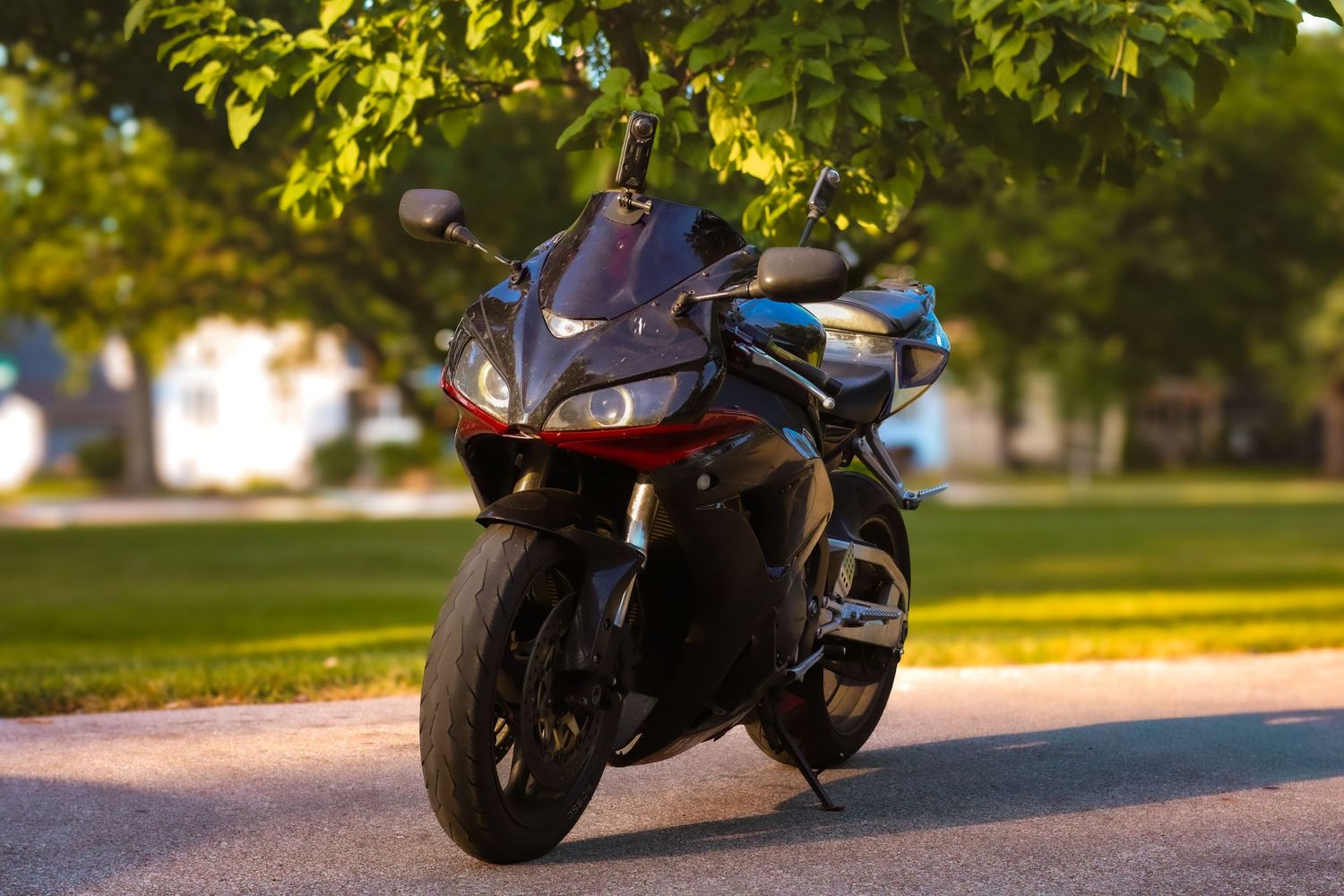 Motorcycle automotive photography