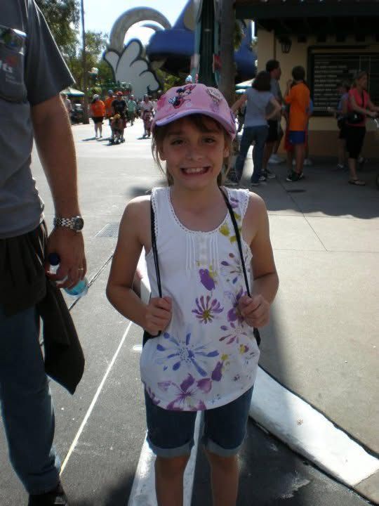 Childhood photo of Shutter District photographer during a vacation to Disney World