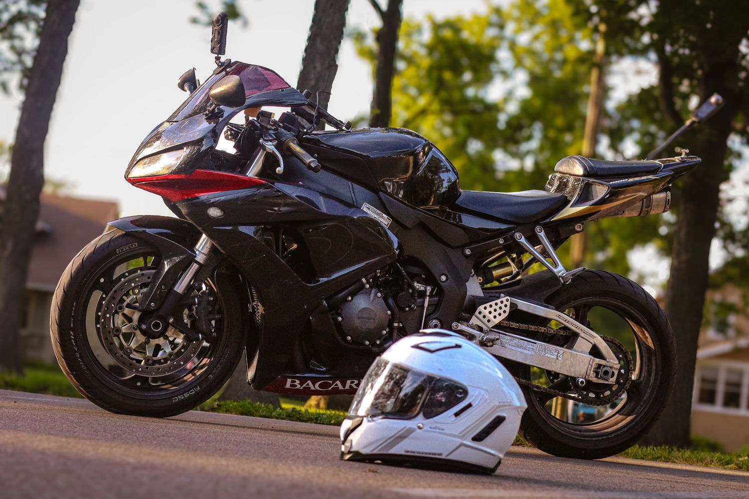 Motorcycle automotive photography
