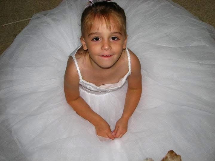 Childhood photo of Shutter District photographer as a flower girl