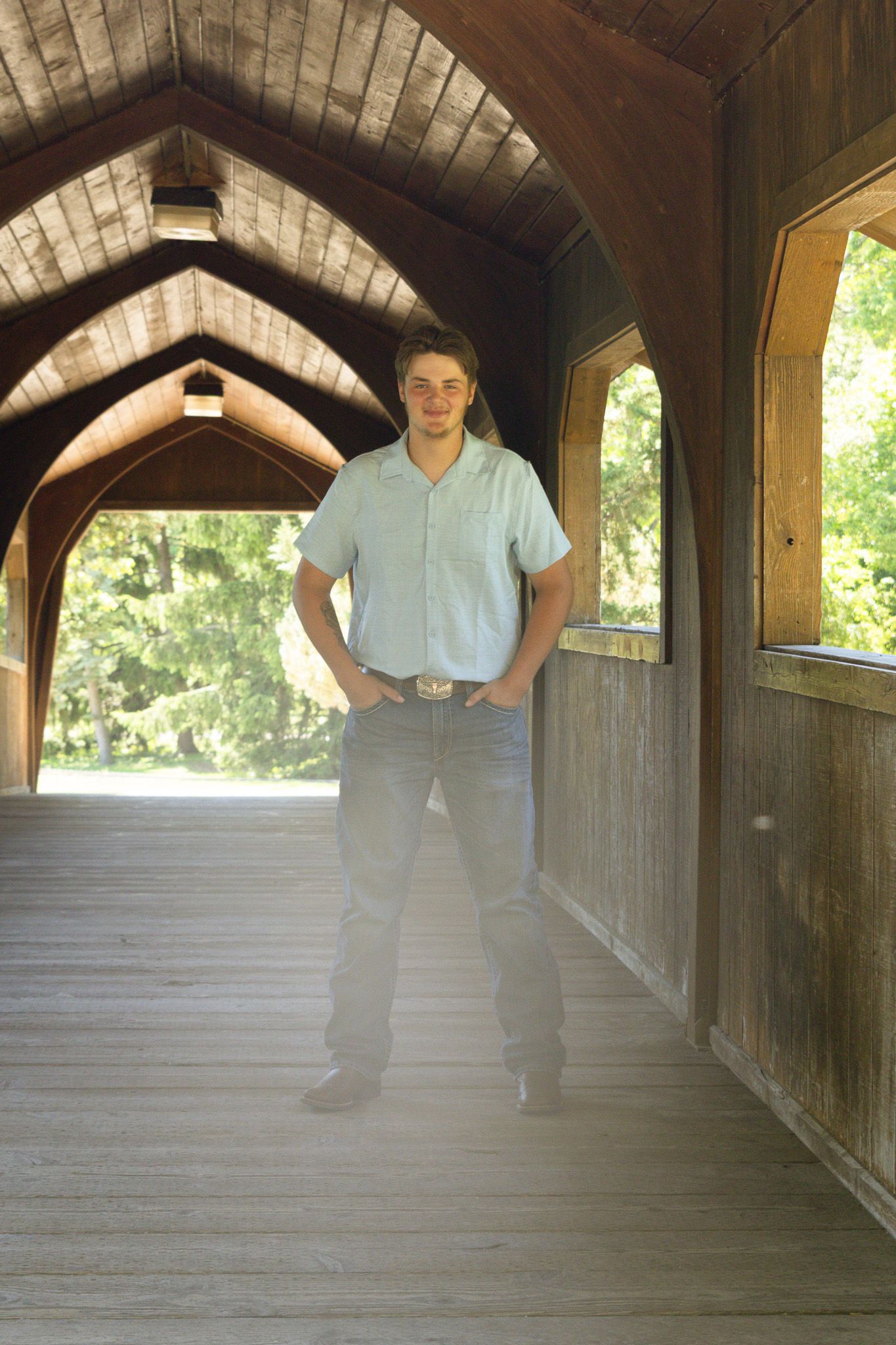 Candid portrait from a couples photography session in Wisconsin