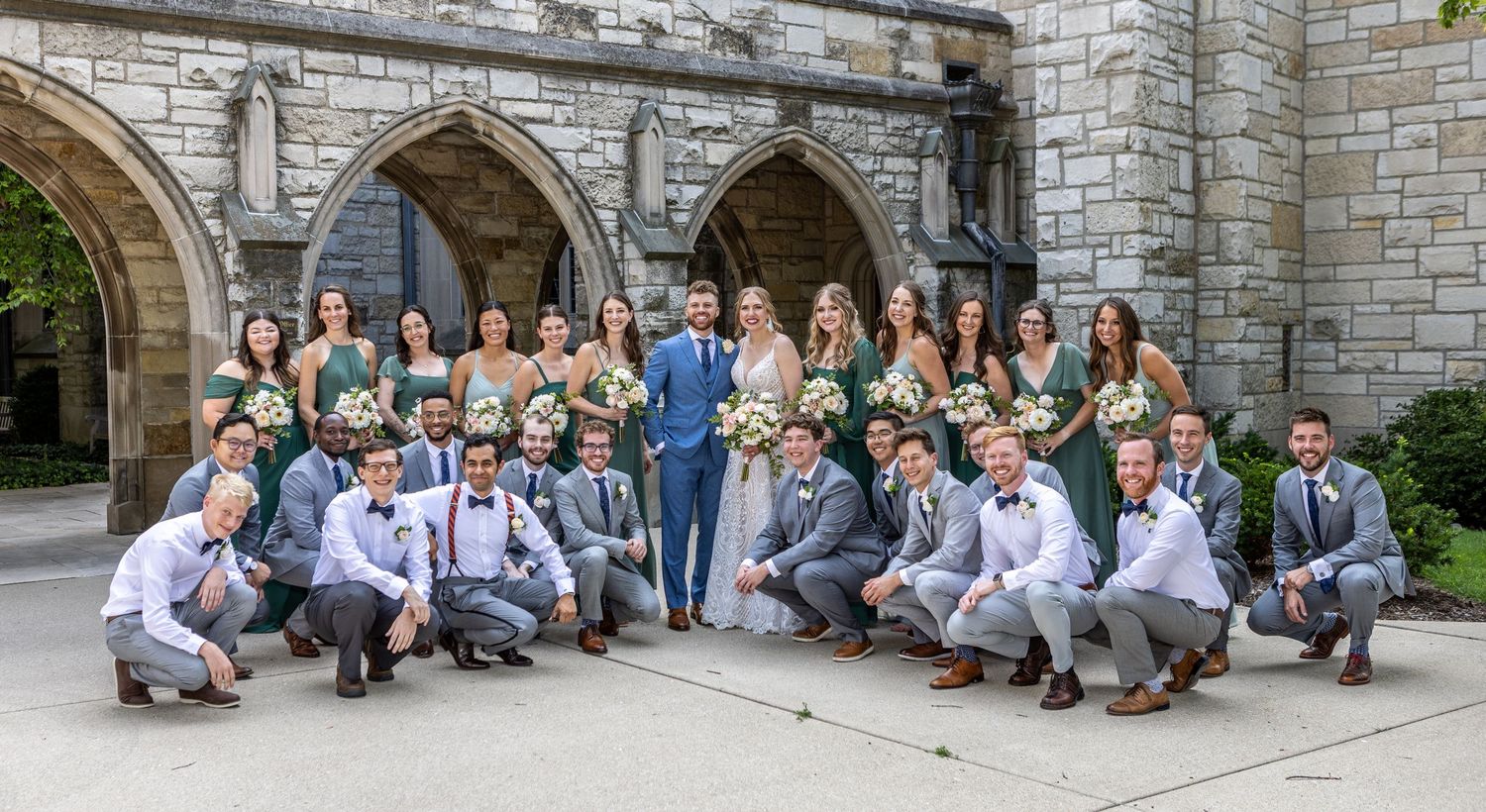 chicago wedding photographer fun