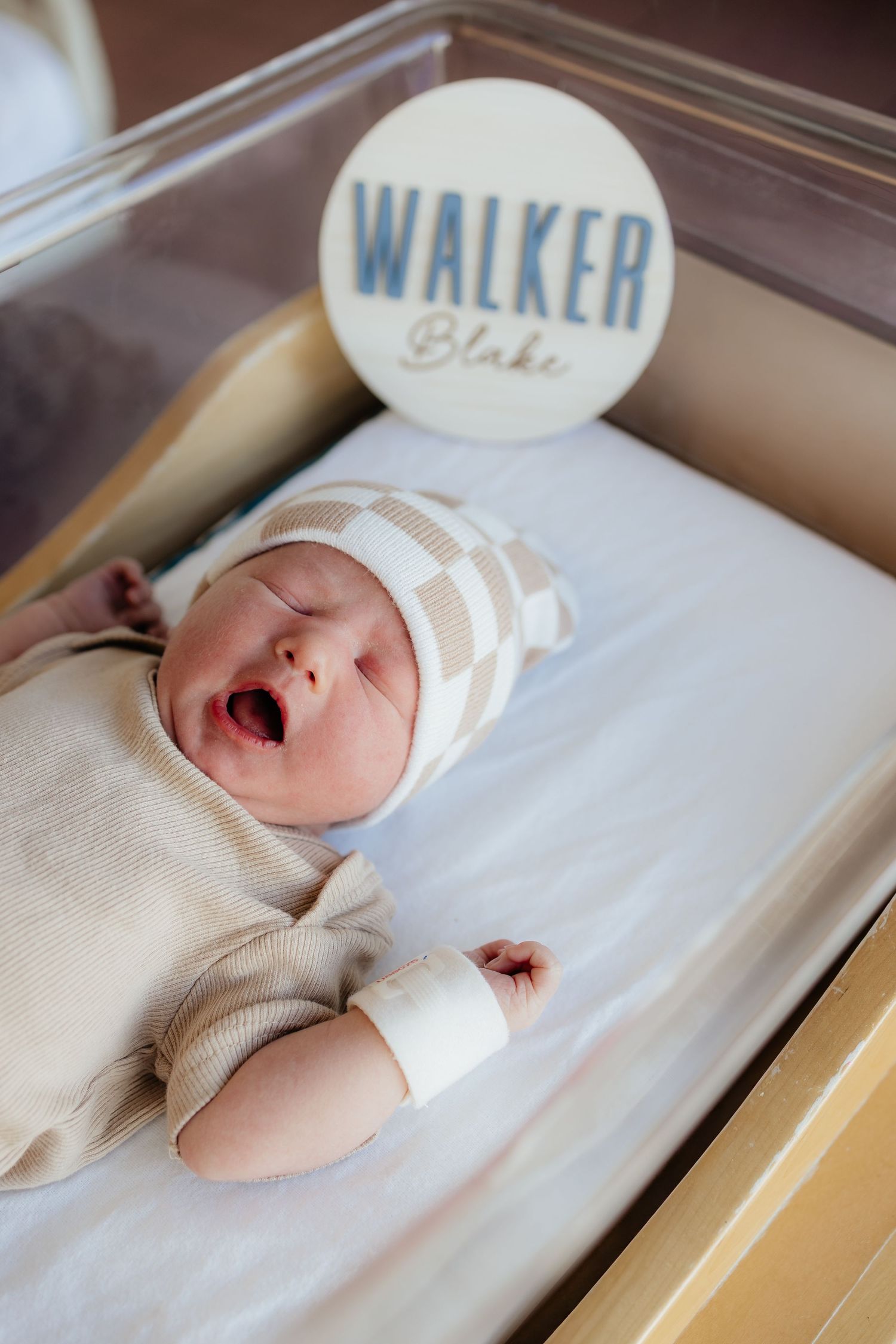 baby yawning