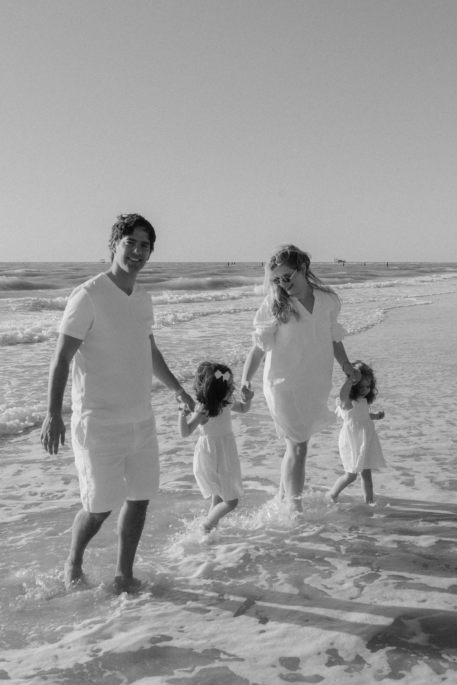 family photos at the beach in bonita springs Florida