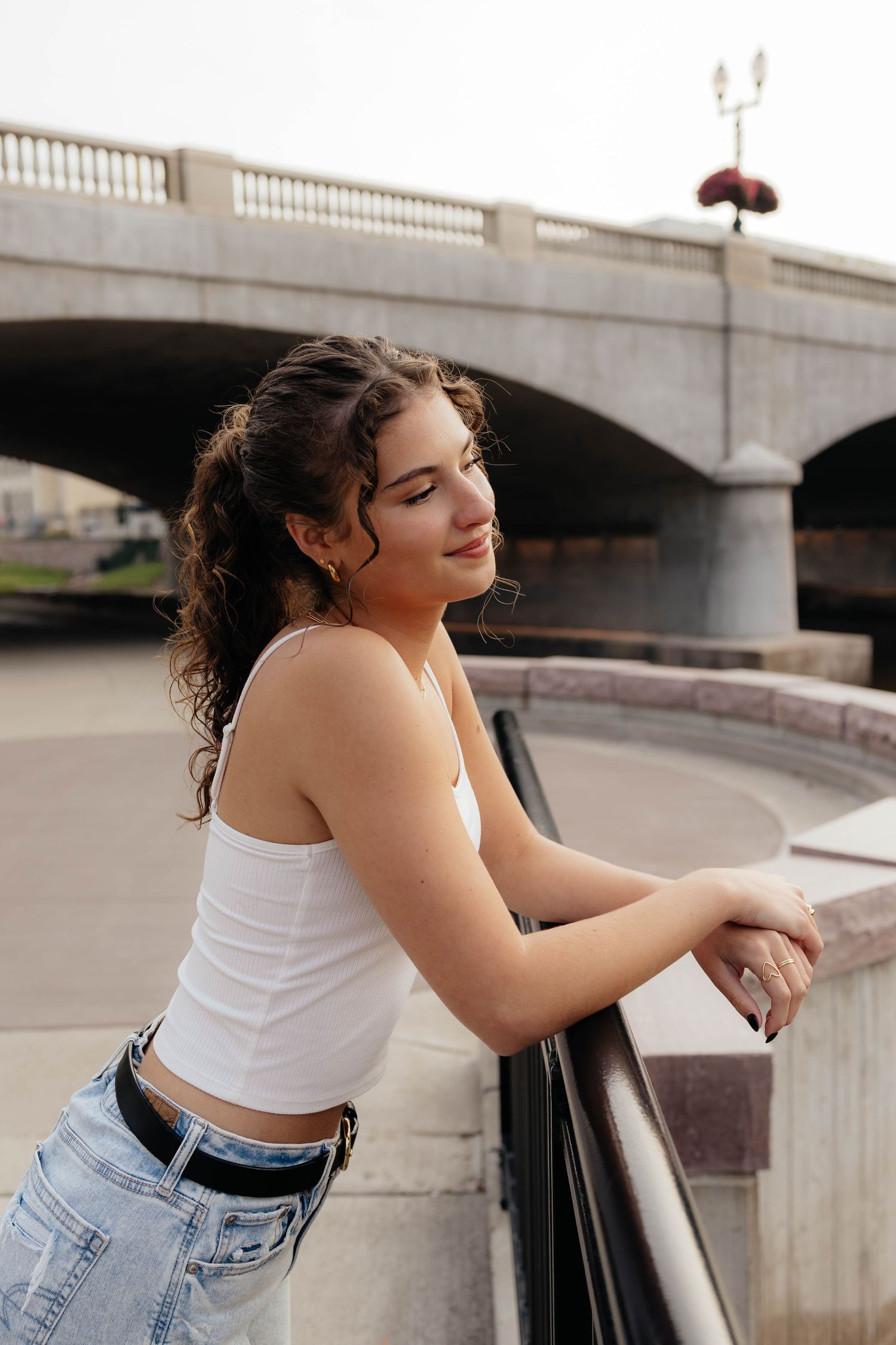 Graduation portrait session in Southwest Florida