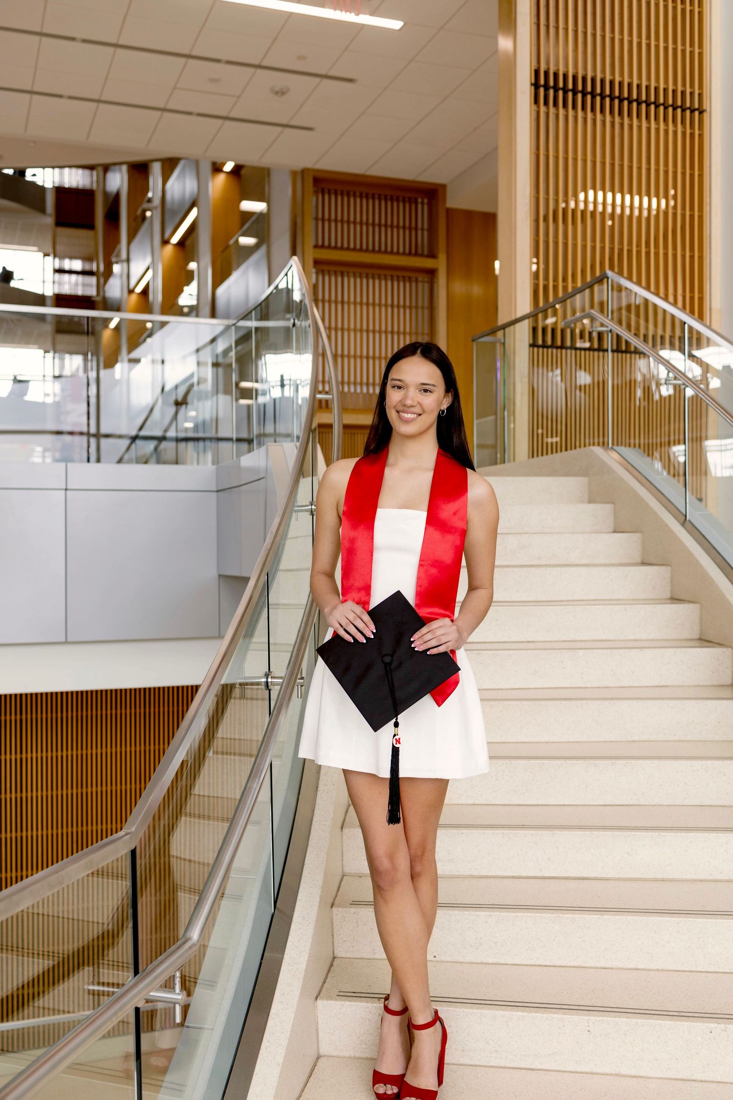 college of business graduation photography