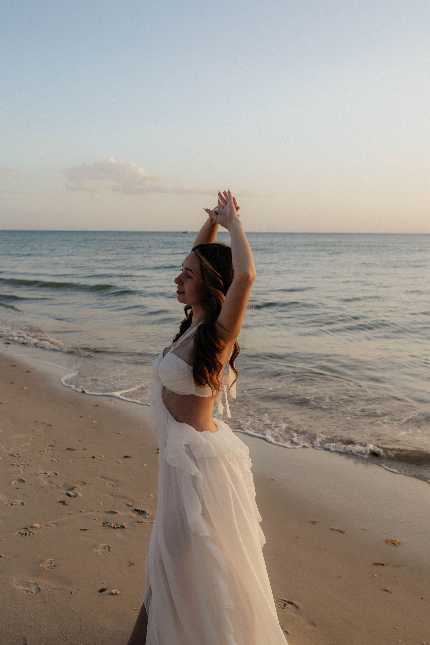 Graduation portrait session in Southwest Florida