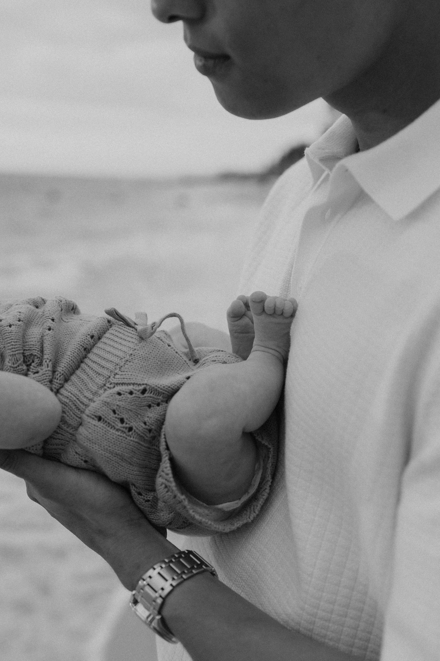 Family portraits on the beach in Southwest Florida