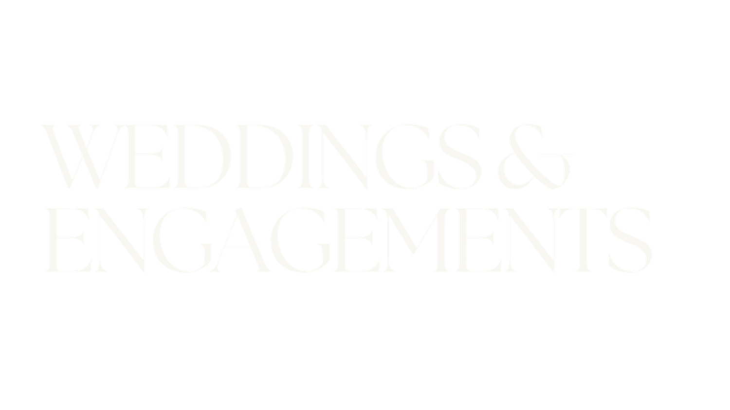 Weddings & Engagement