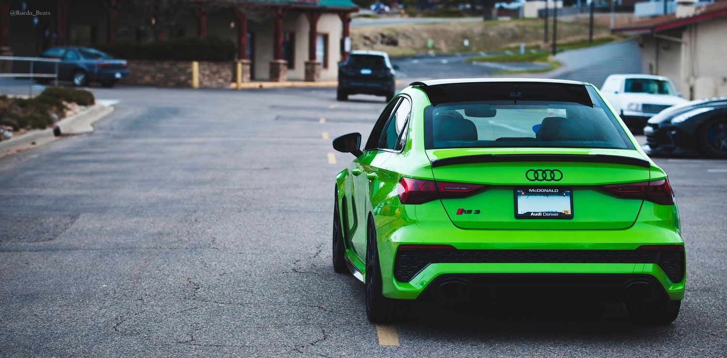 green Audi