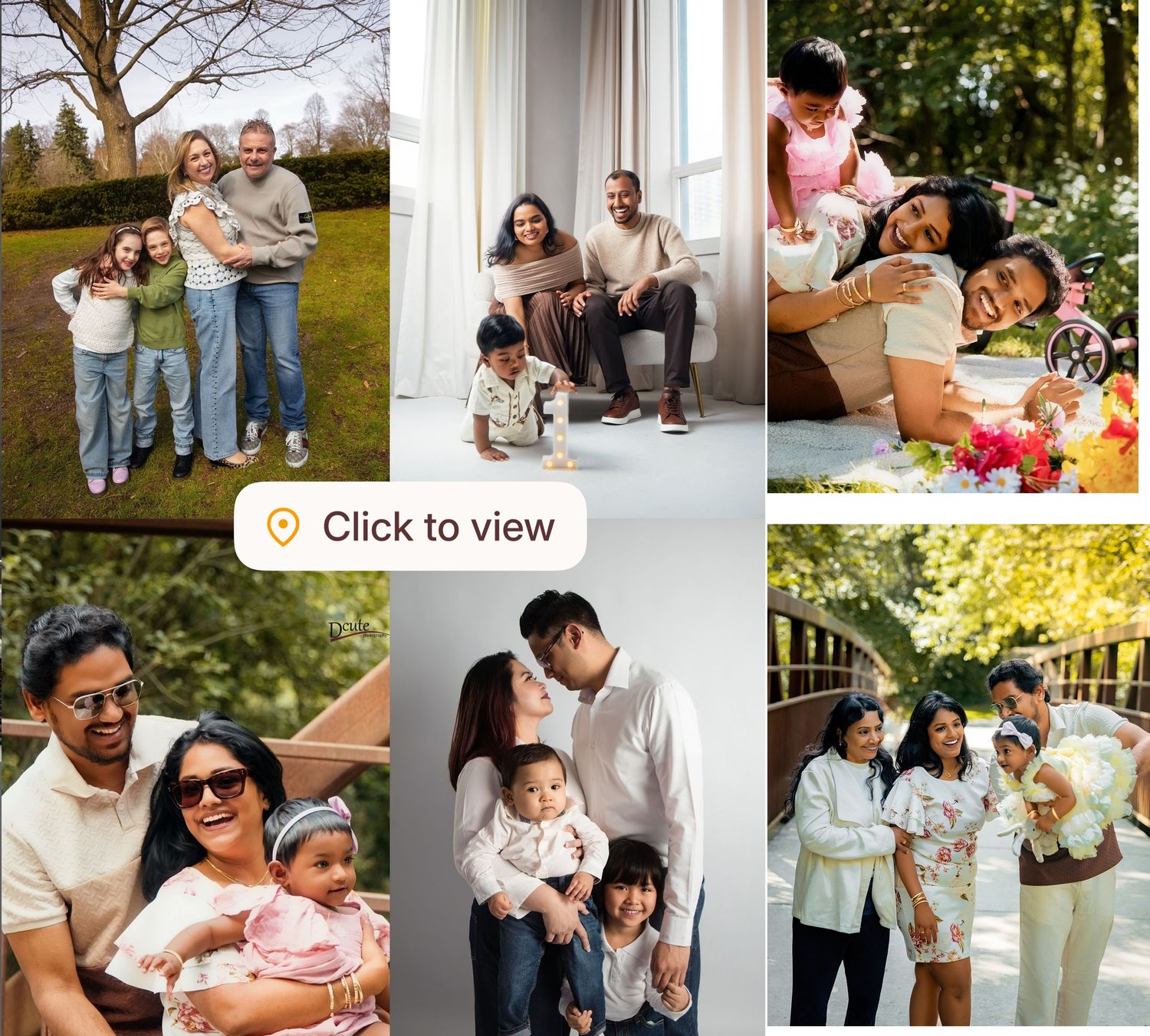 diverse family photography sessions featuring couples and children indoors & outdoors posted on photography pricing and packages in toronto