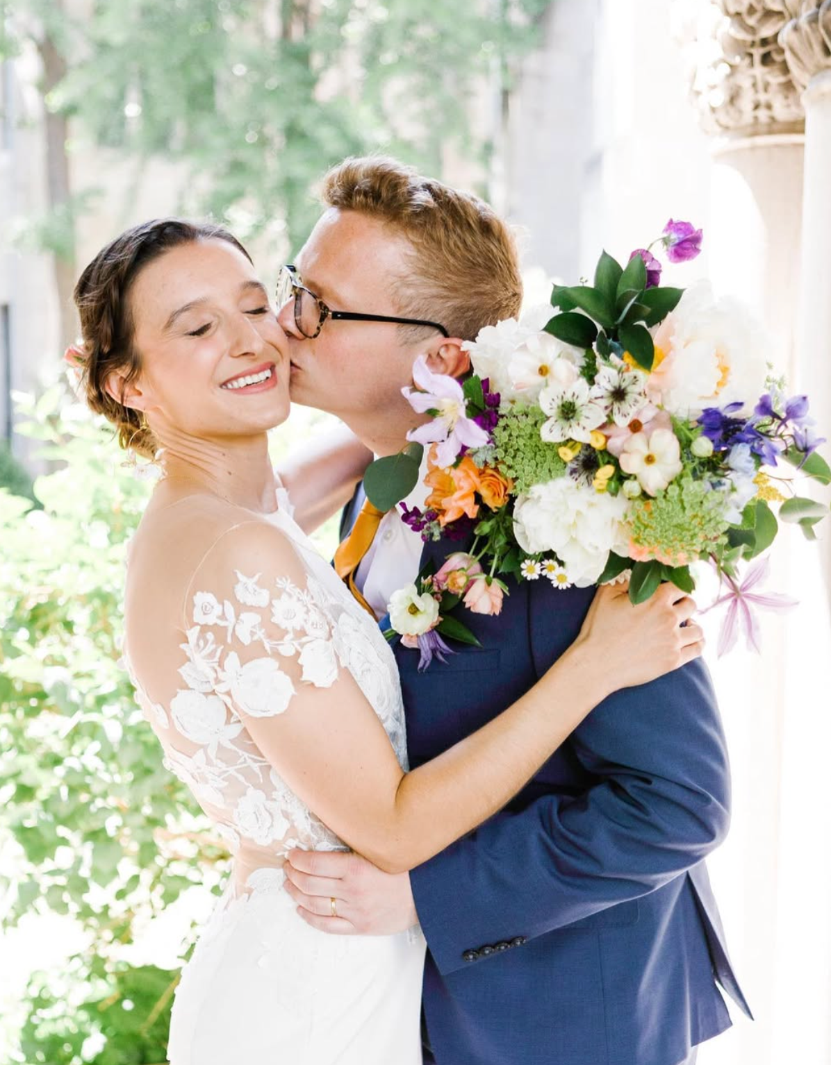 Chicago wedding photographer bride and groom
