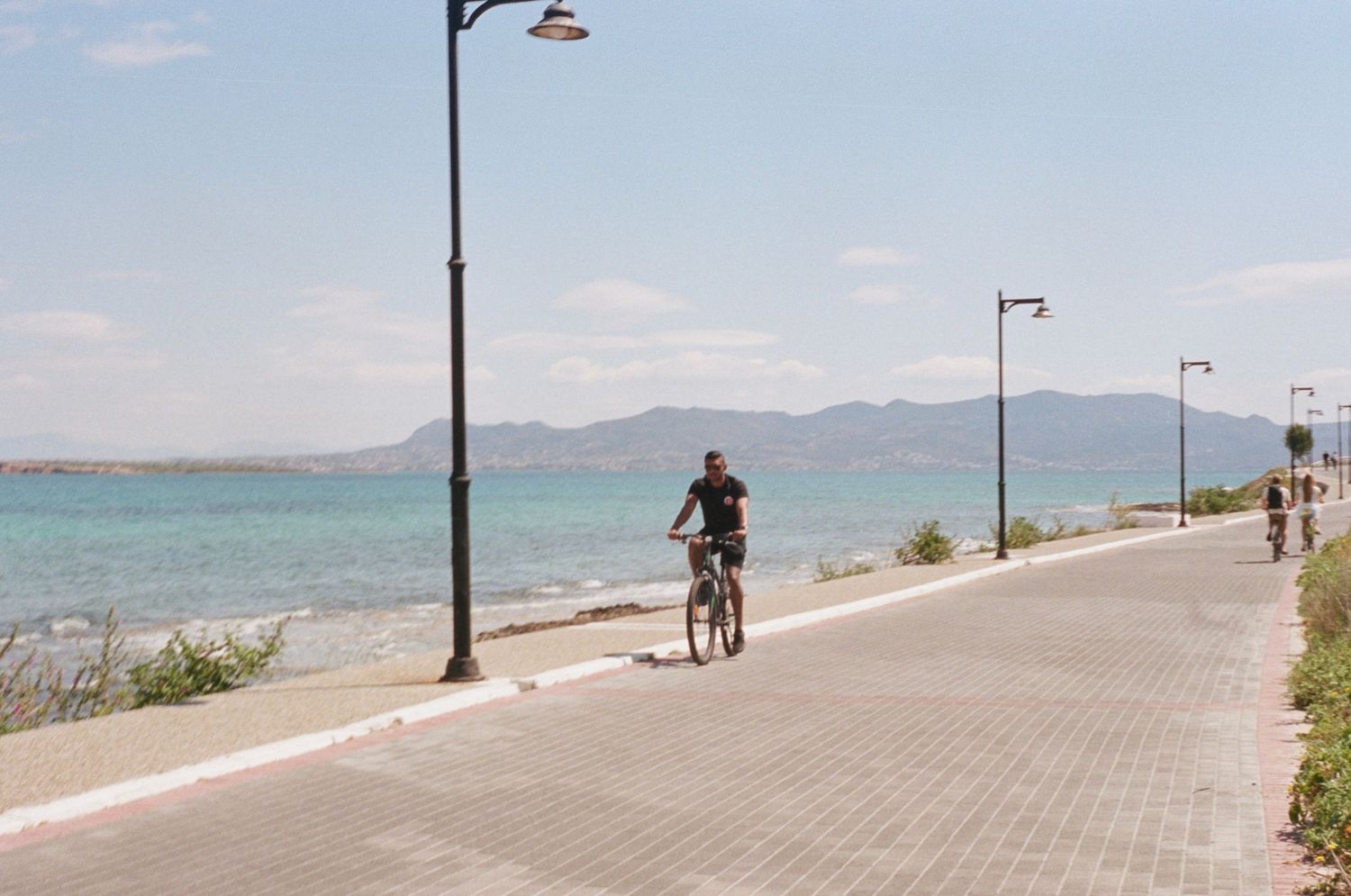 Biking through Greece