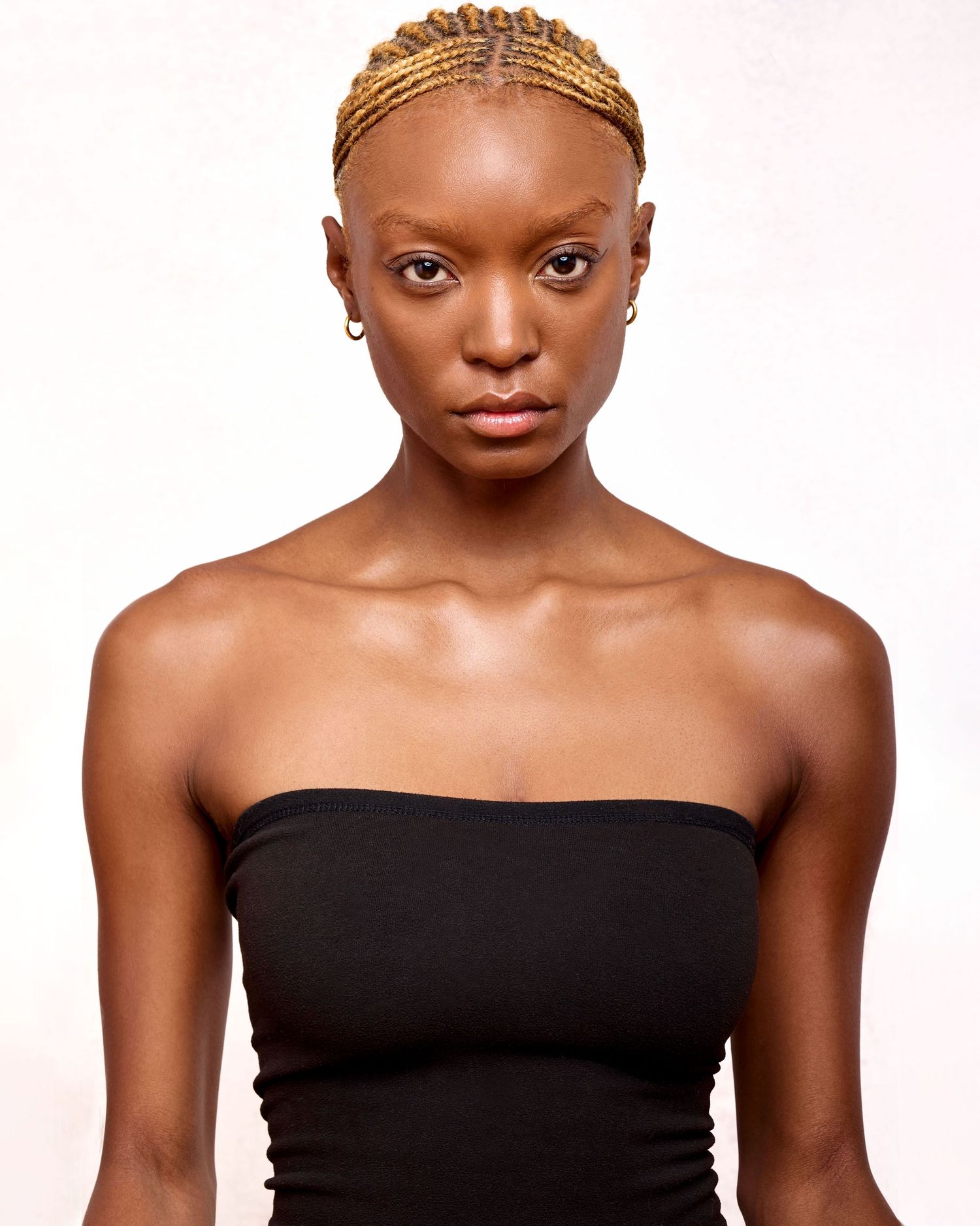 Beauty shot of a model.