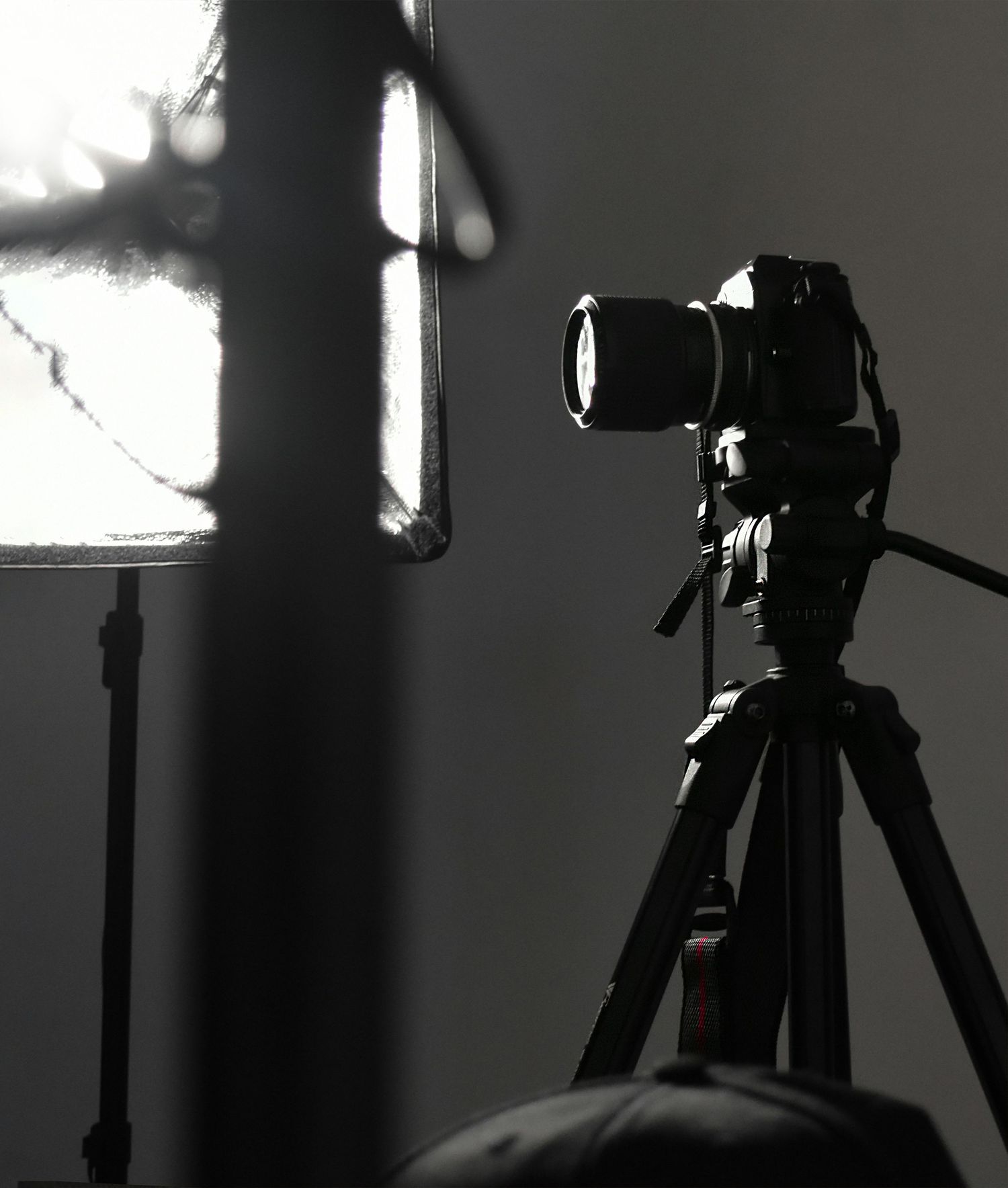 Photo of my Fuji GFX camera setup.