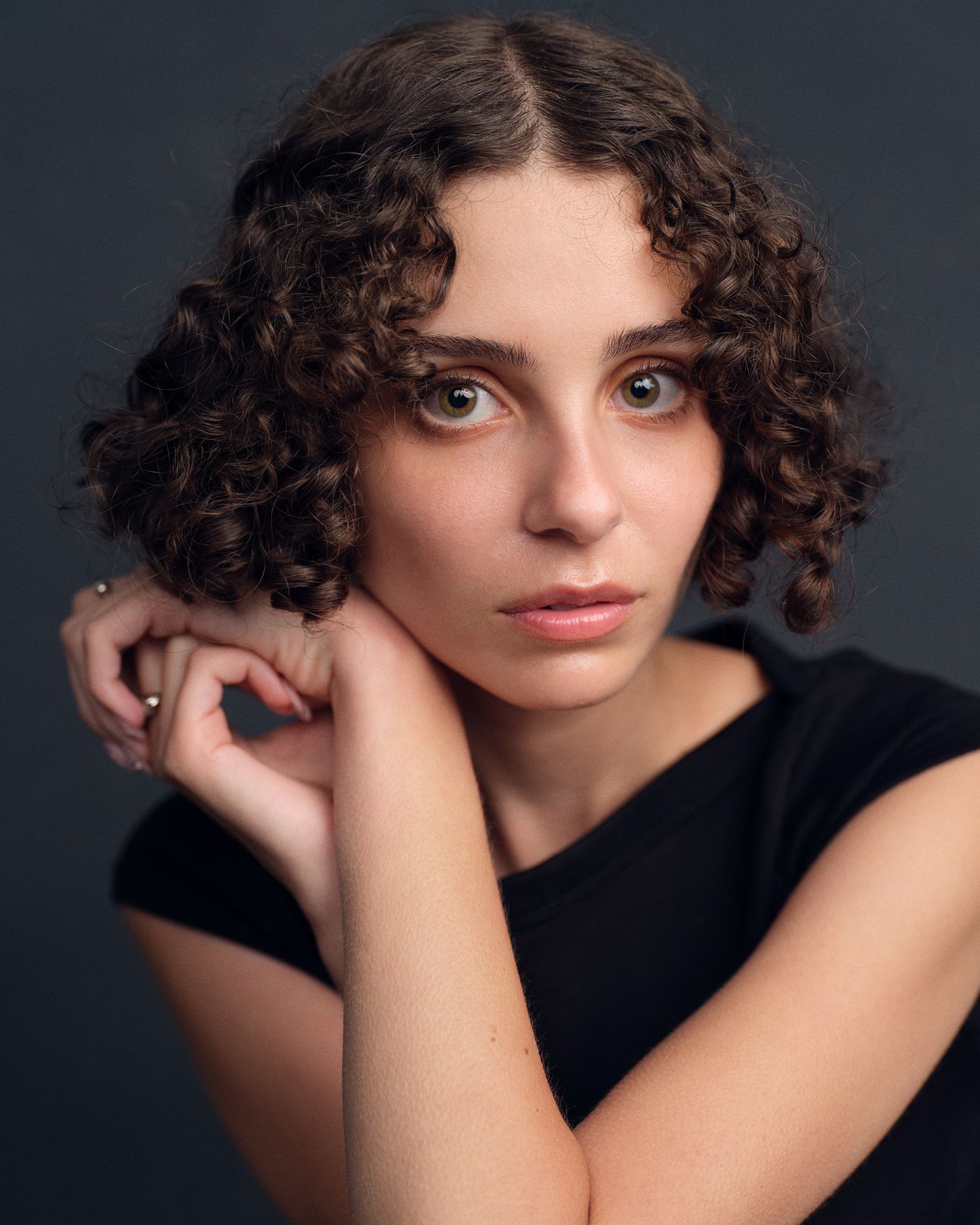 Serious portrait of a female actor for casting a NYC procedural or drama.