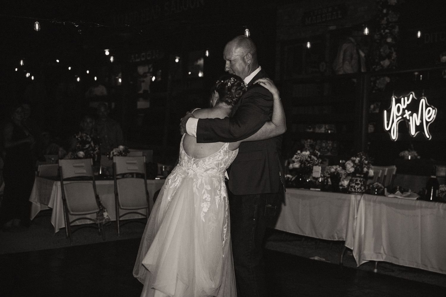 daddy daughter dance wedding in Colorado