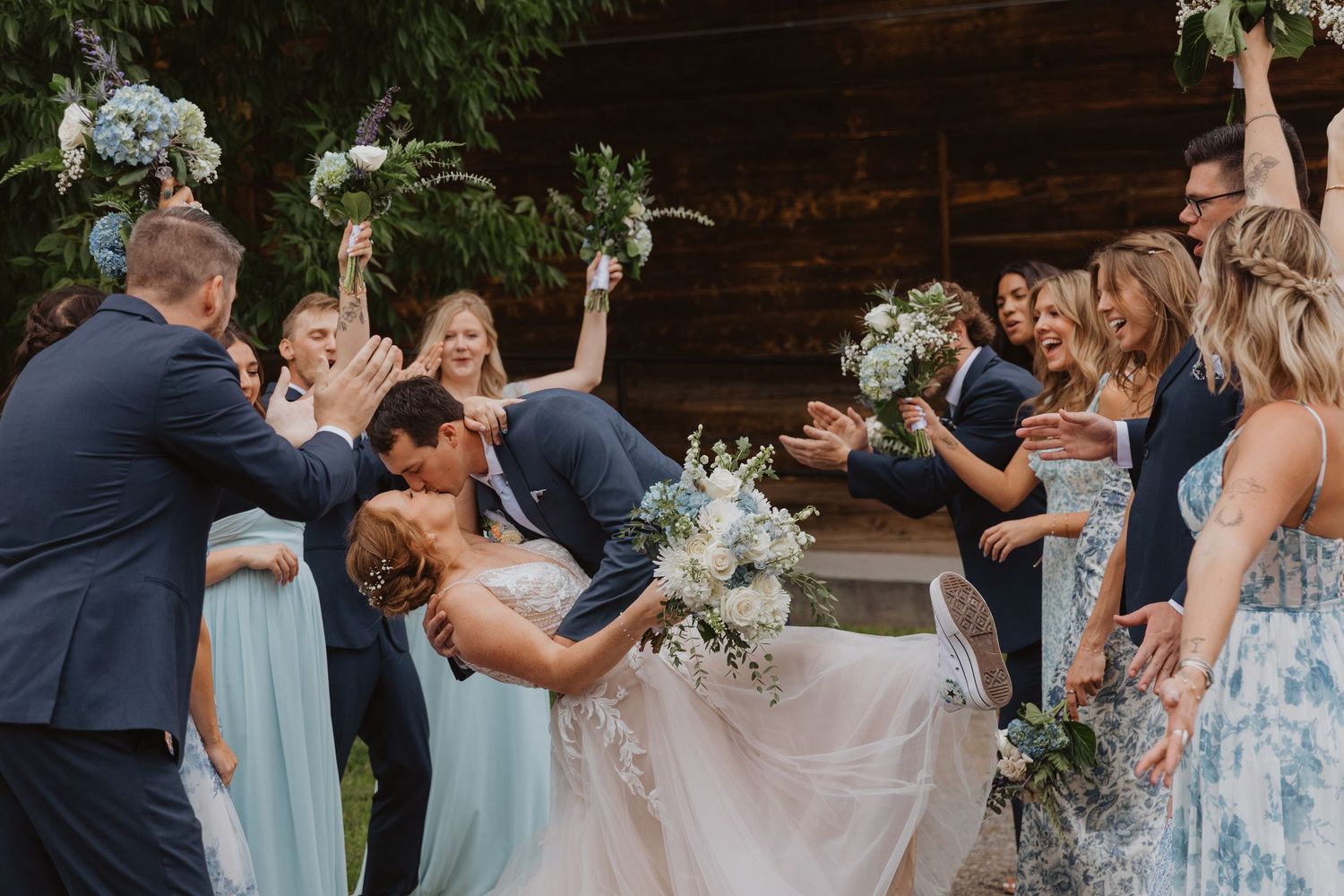 Elegant wedding photography focused on natural moments and cinematic composition in Colorado