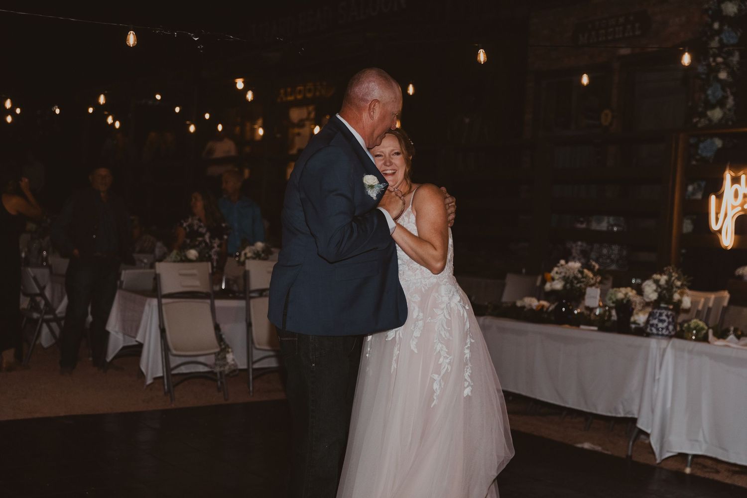 daddy daughter dance wedding in Colorado