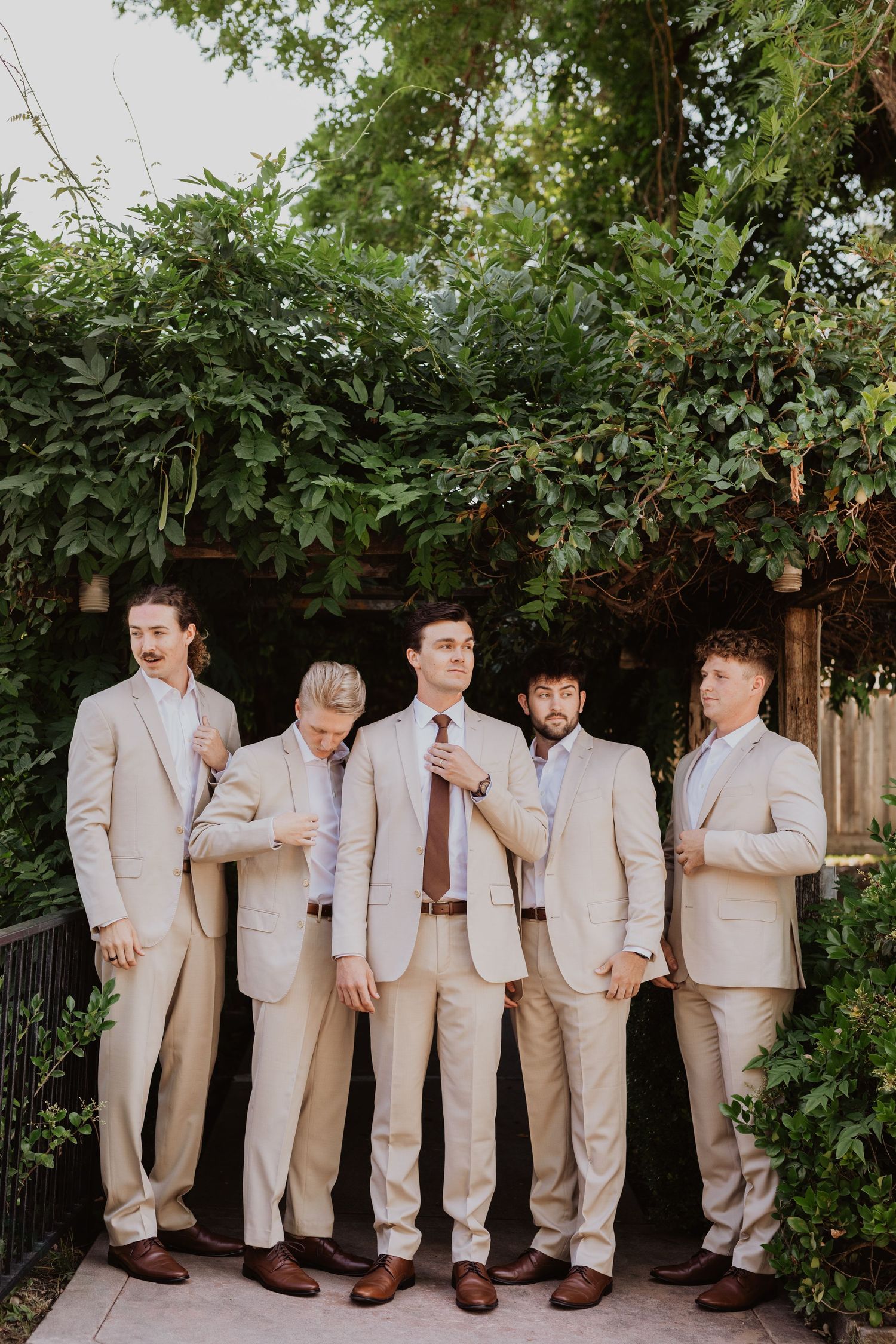 Romantic Utah wedding portrait with cinematic lighting