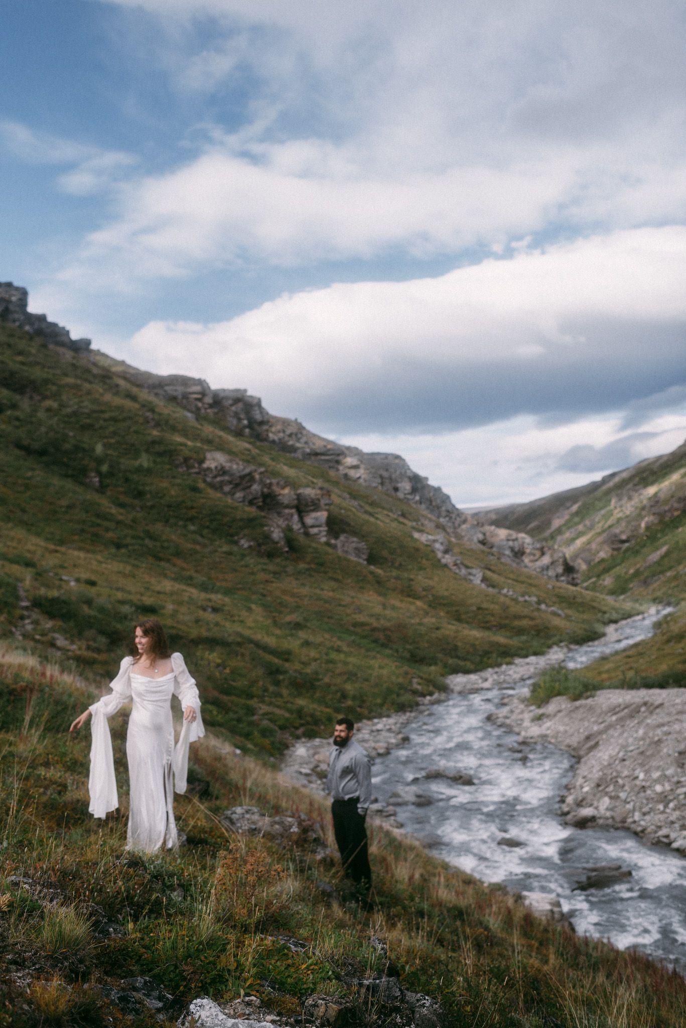 Denali National Park Fall Elopement Photography.