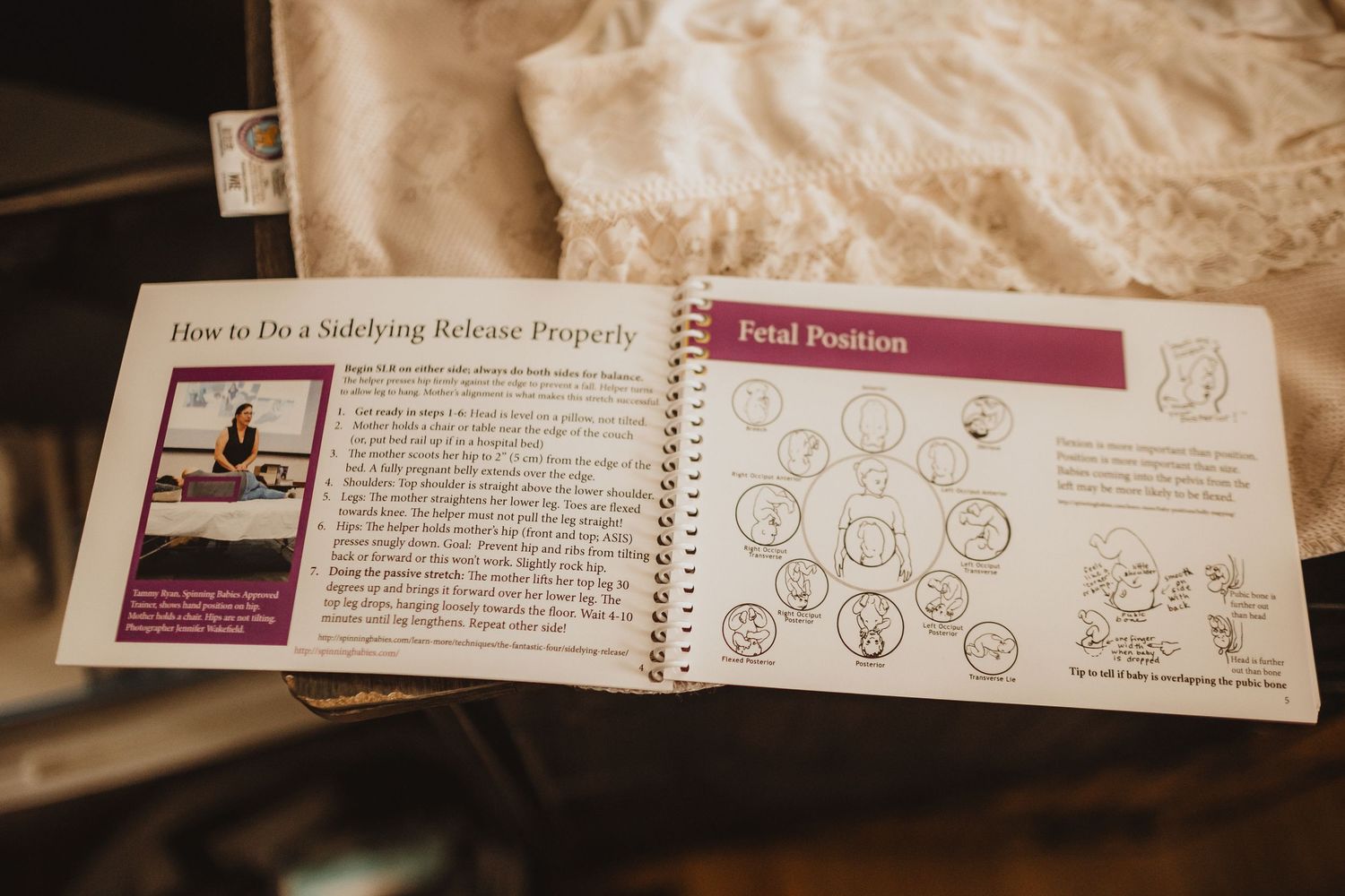 spinning babies knowledge to help you in positions in labor
