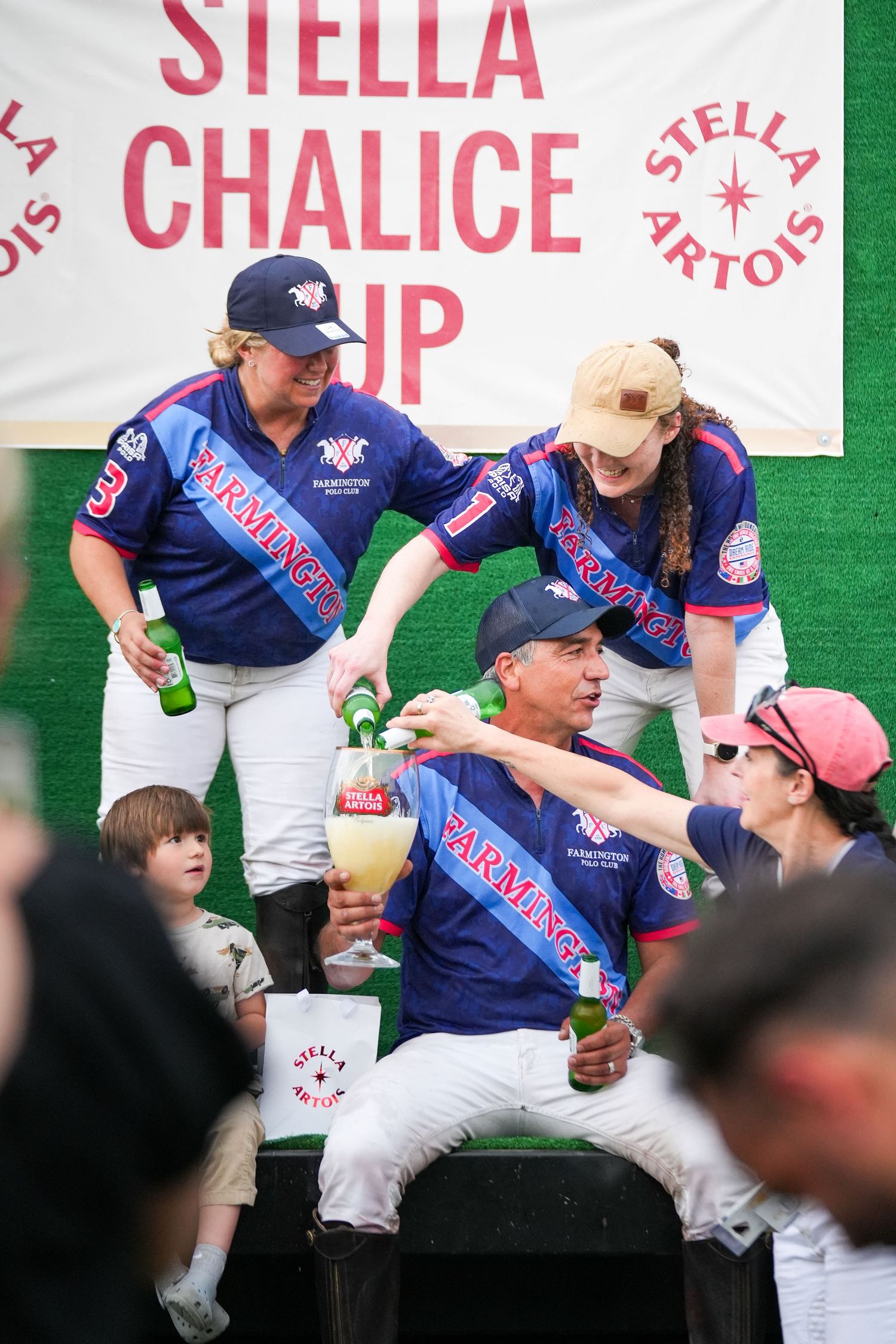 Farmington Polo Ground's first opening match, Stella Chalice Cup.