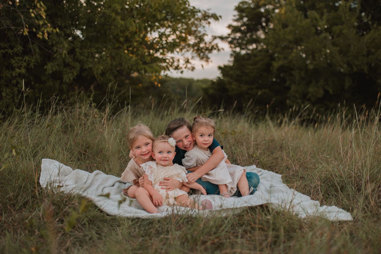 lifestyle family session at Erwin Park in McKinney, TX