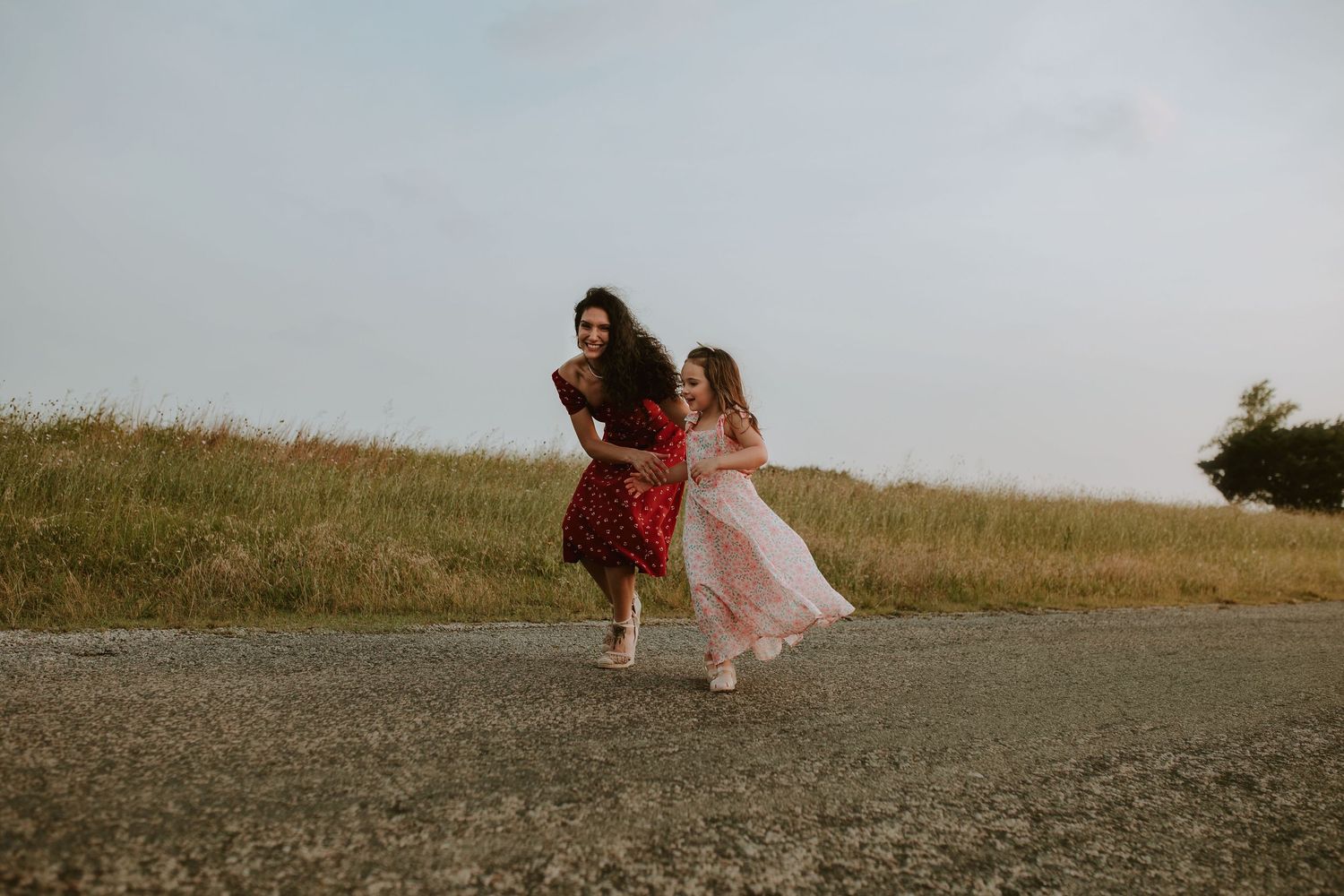 mother and daughter session in McKinney TX