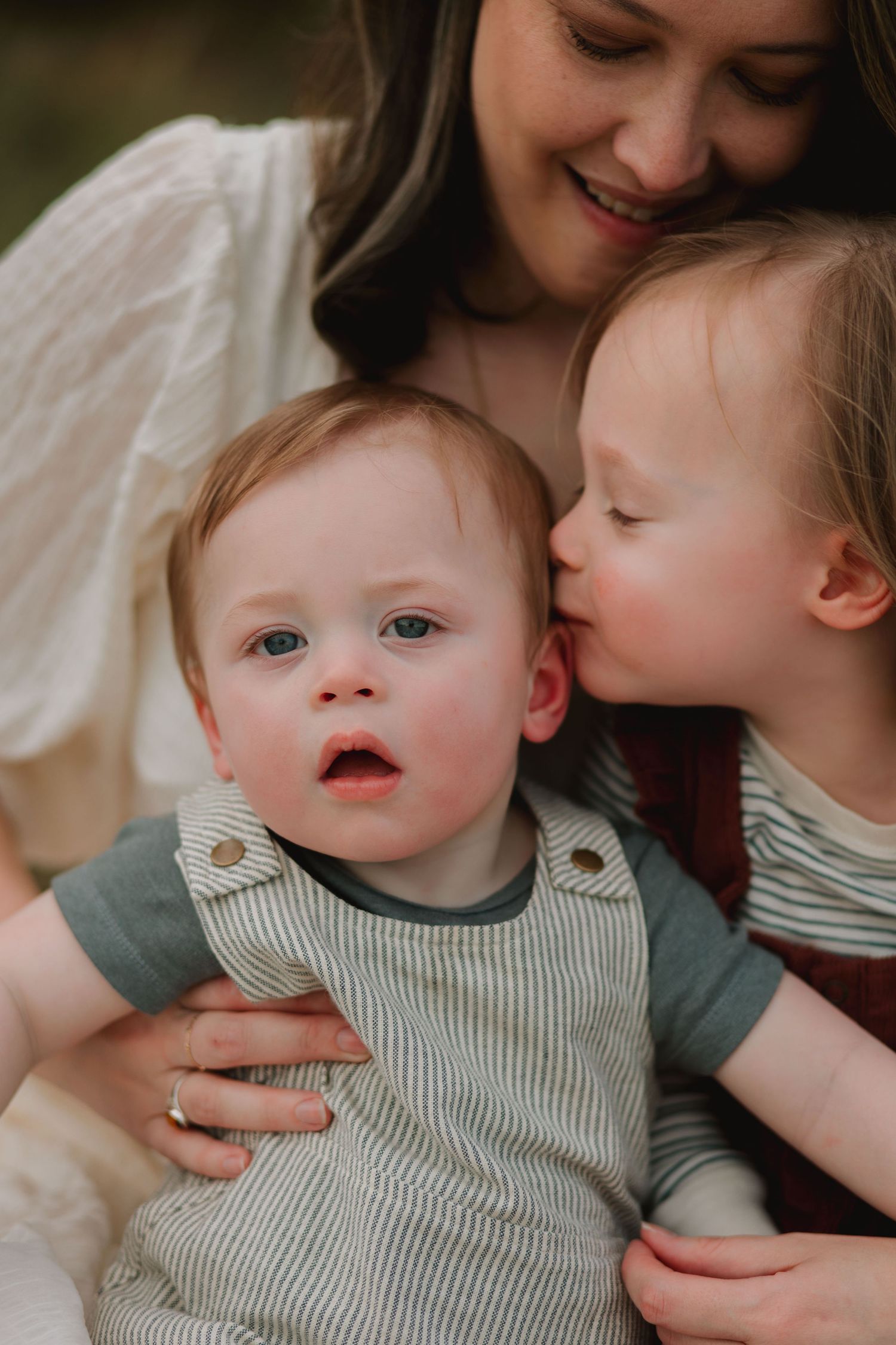 lifestyle family session at Erwin Park in McKinney, TX