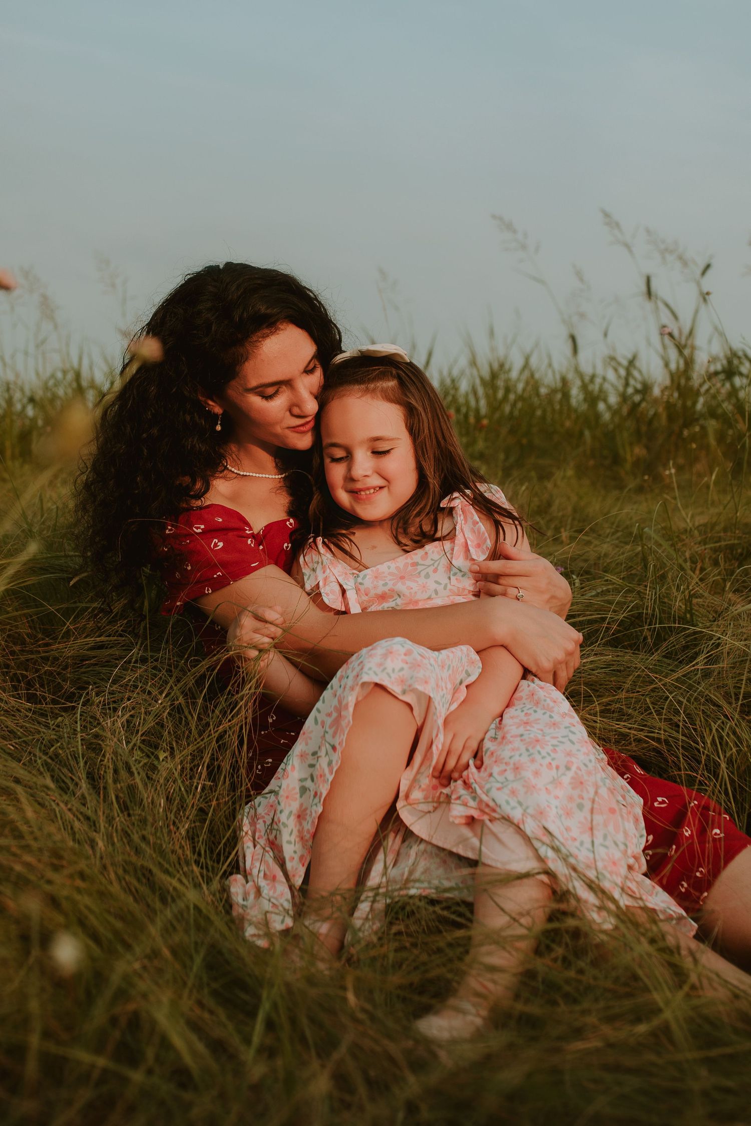 mother and daughter session in McKinney TX