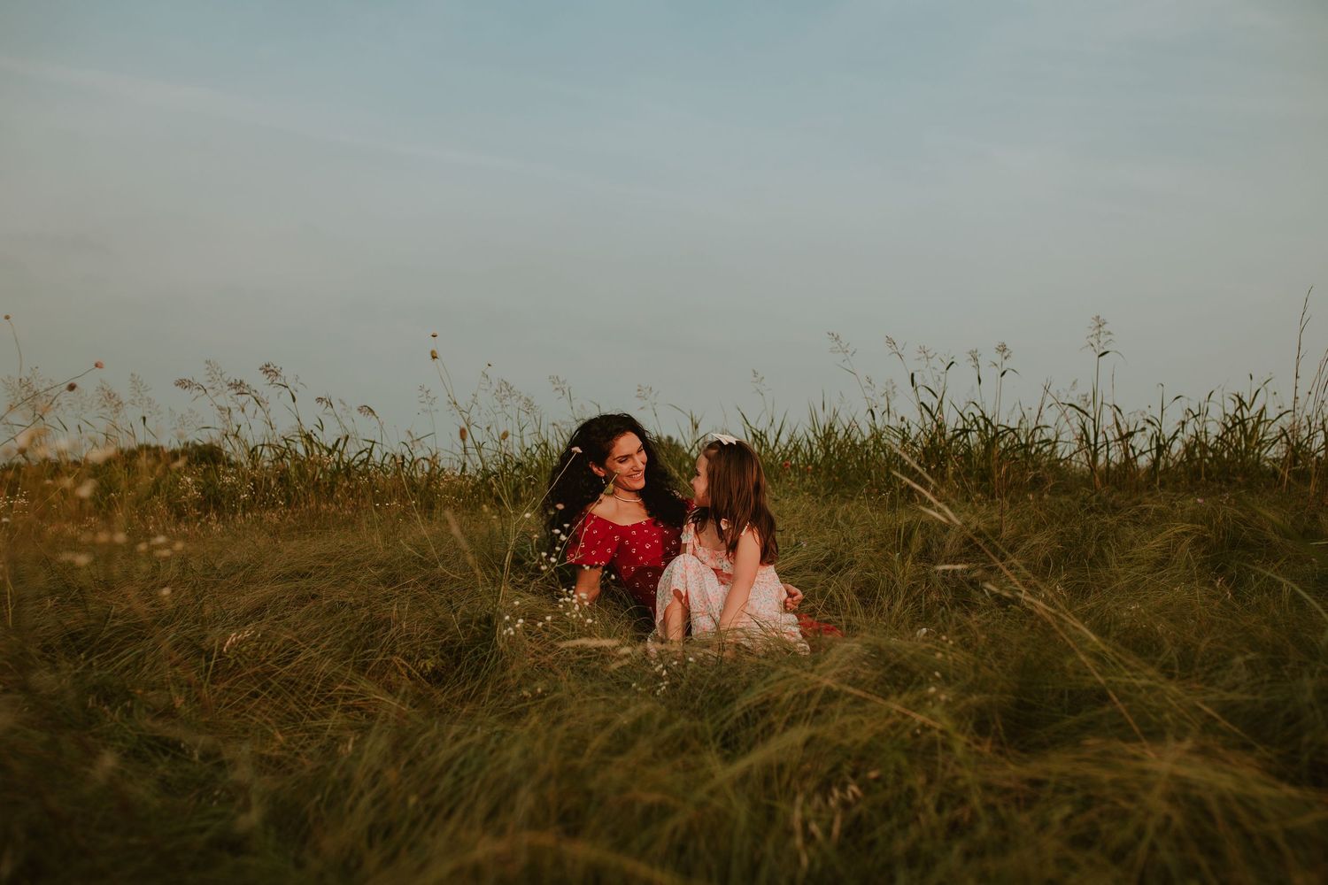 mother and daughter session in McKinney TX